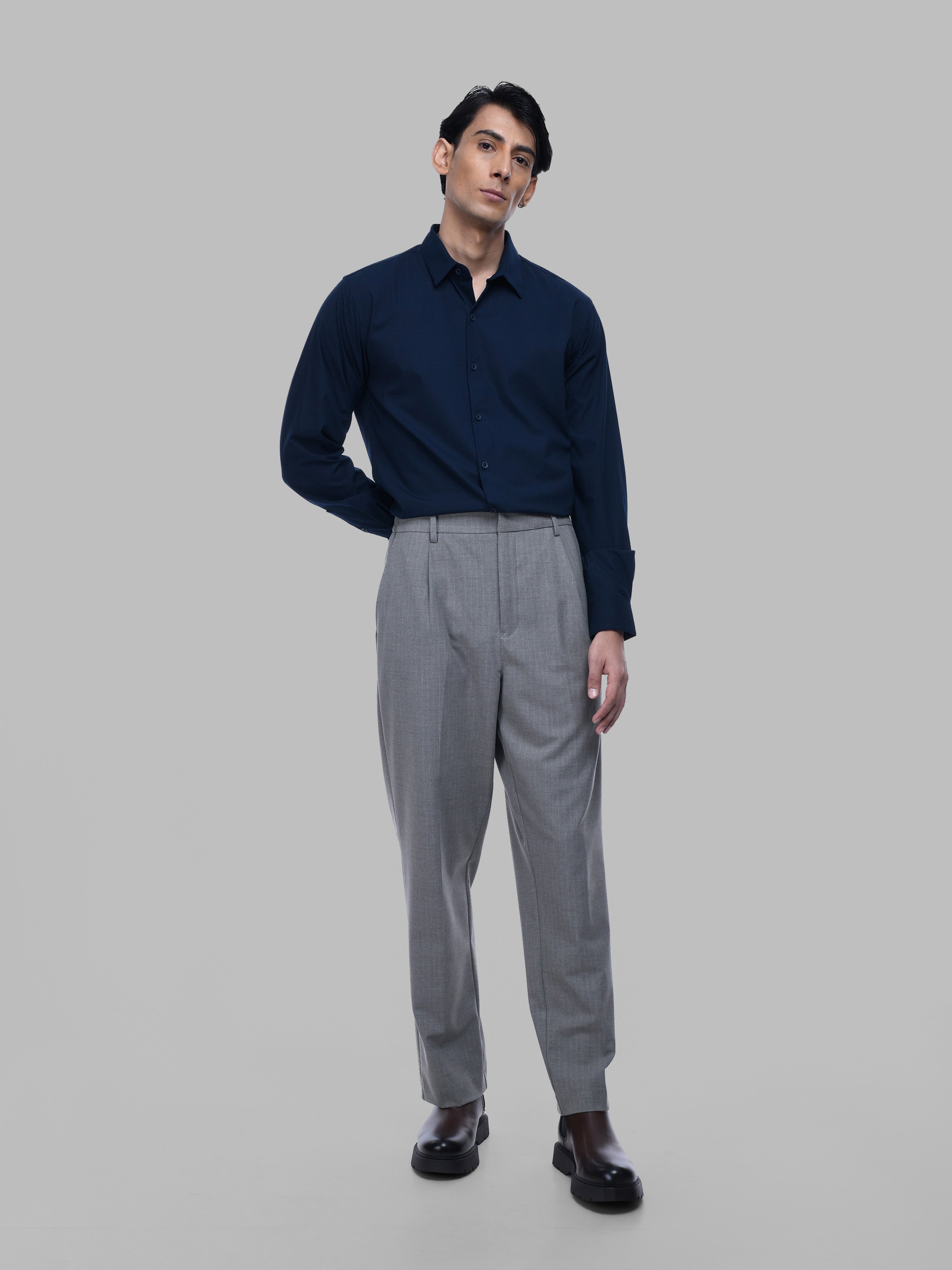Classic Miracle Blue Stretch Shirt