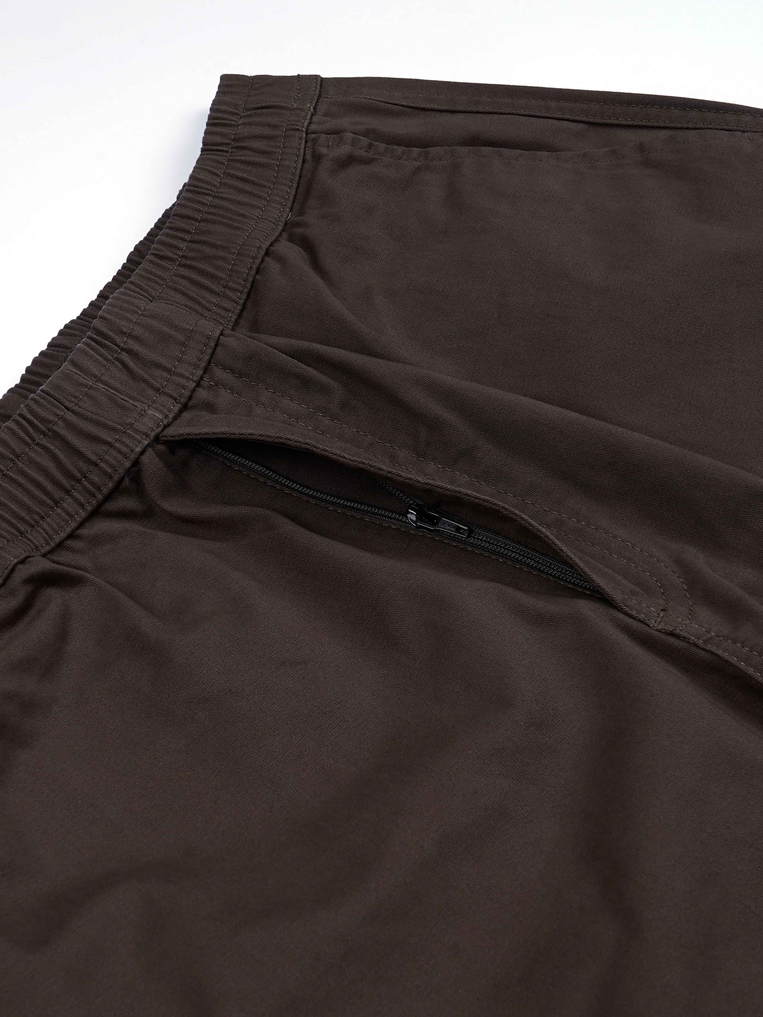 Relaxed Brown Joggers