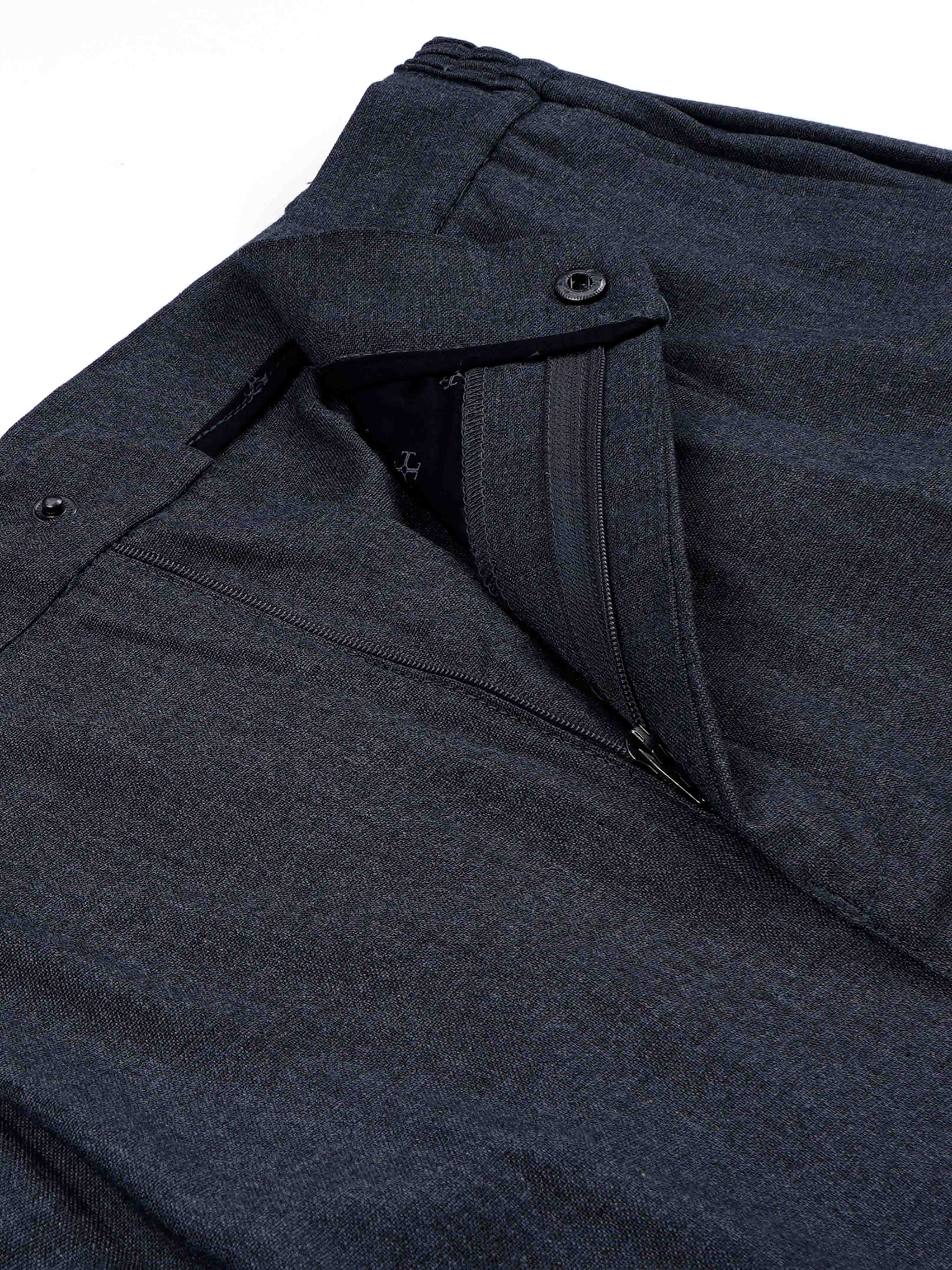 Dark Grey Relaxed Fit Trousers