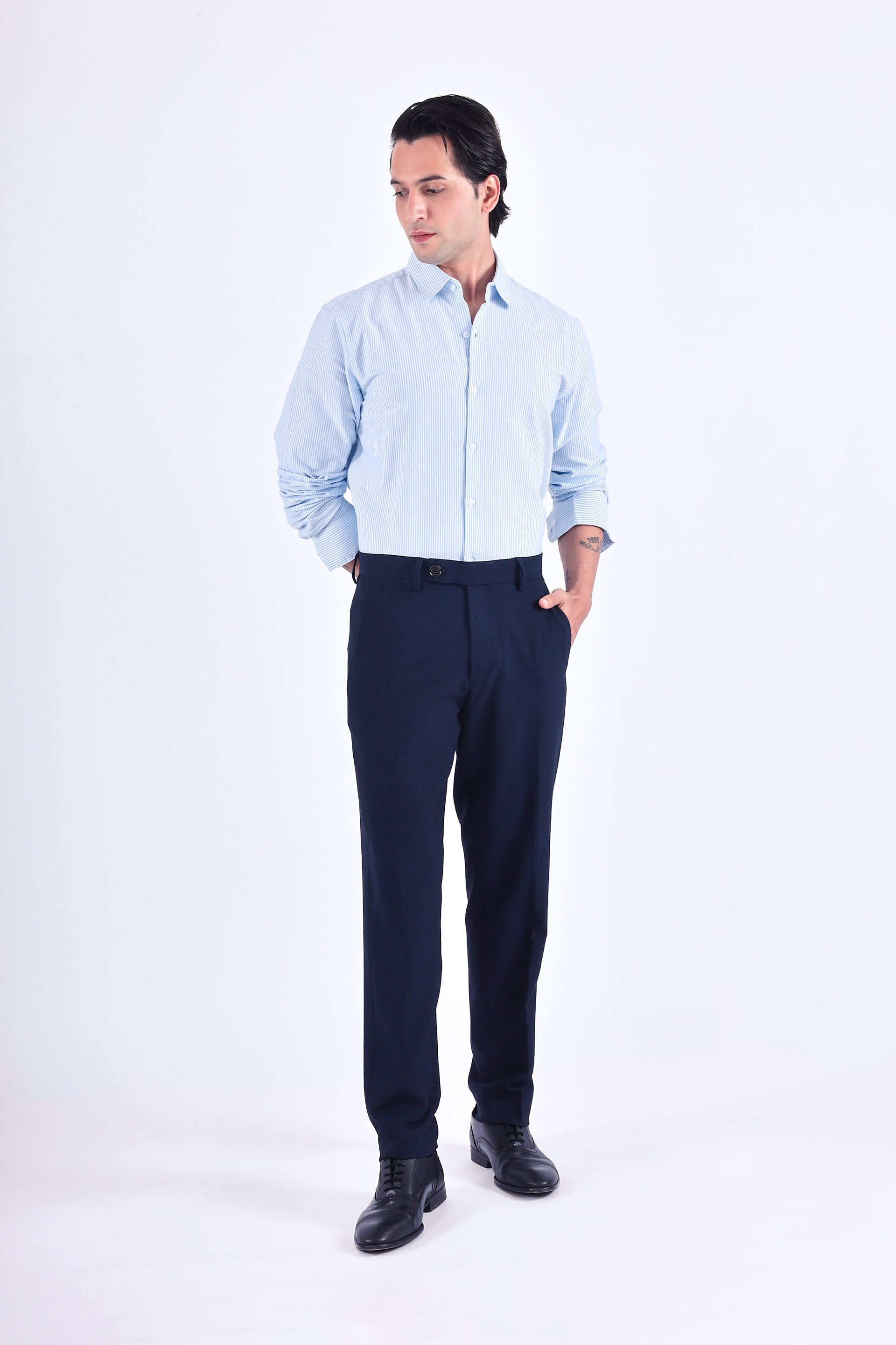 navy blue pants