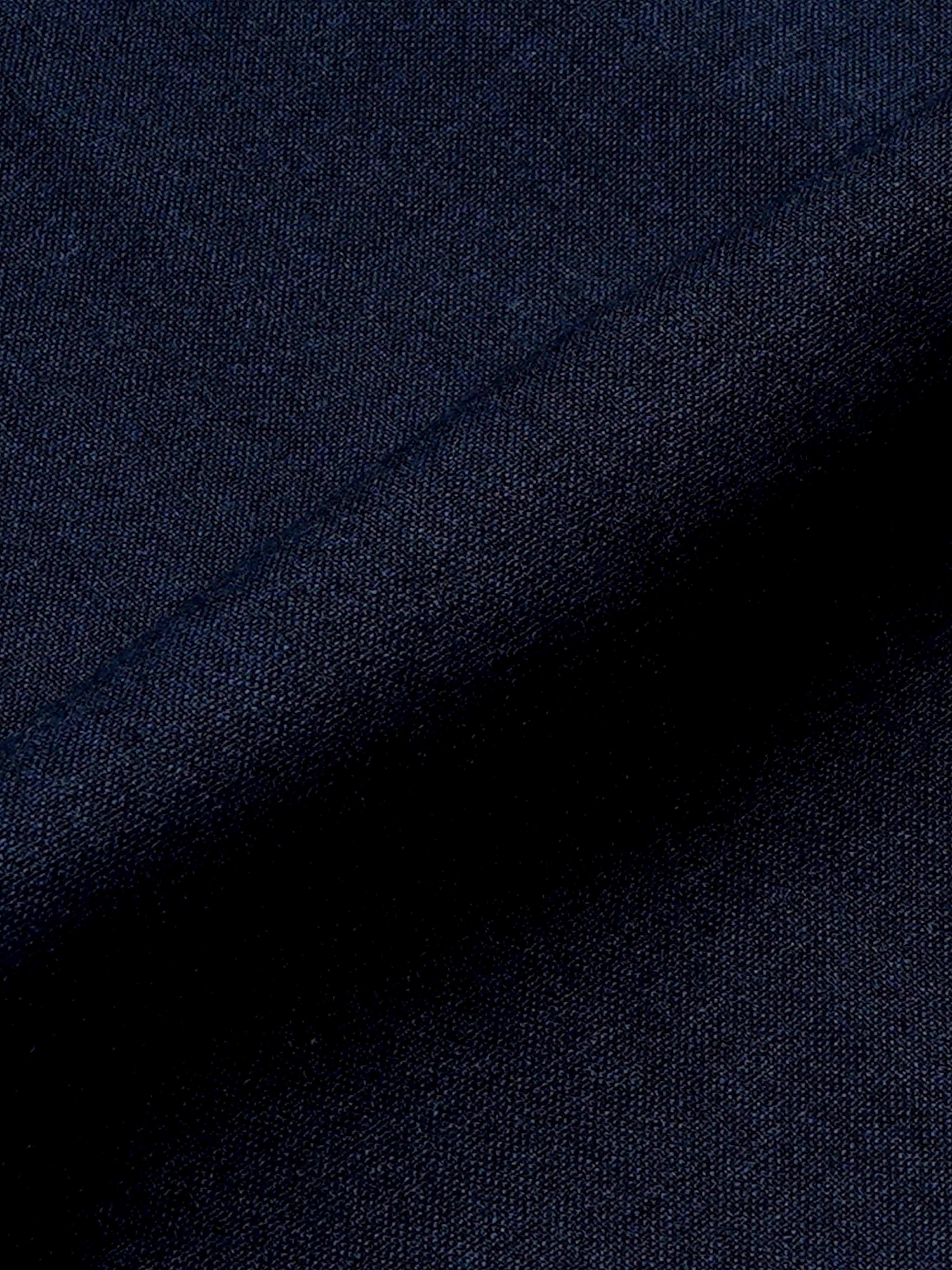 Soft Mens Navy Relaxed Trousers