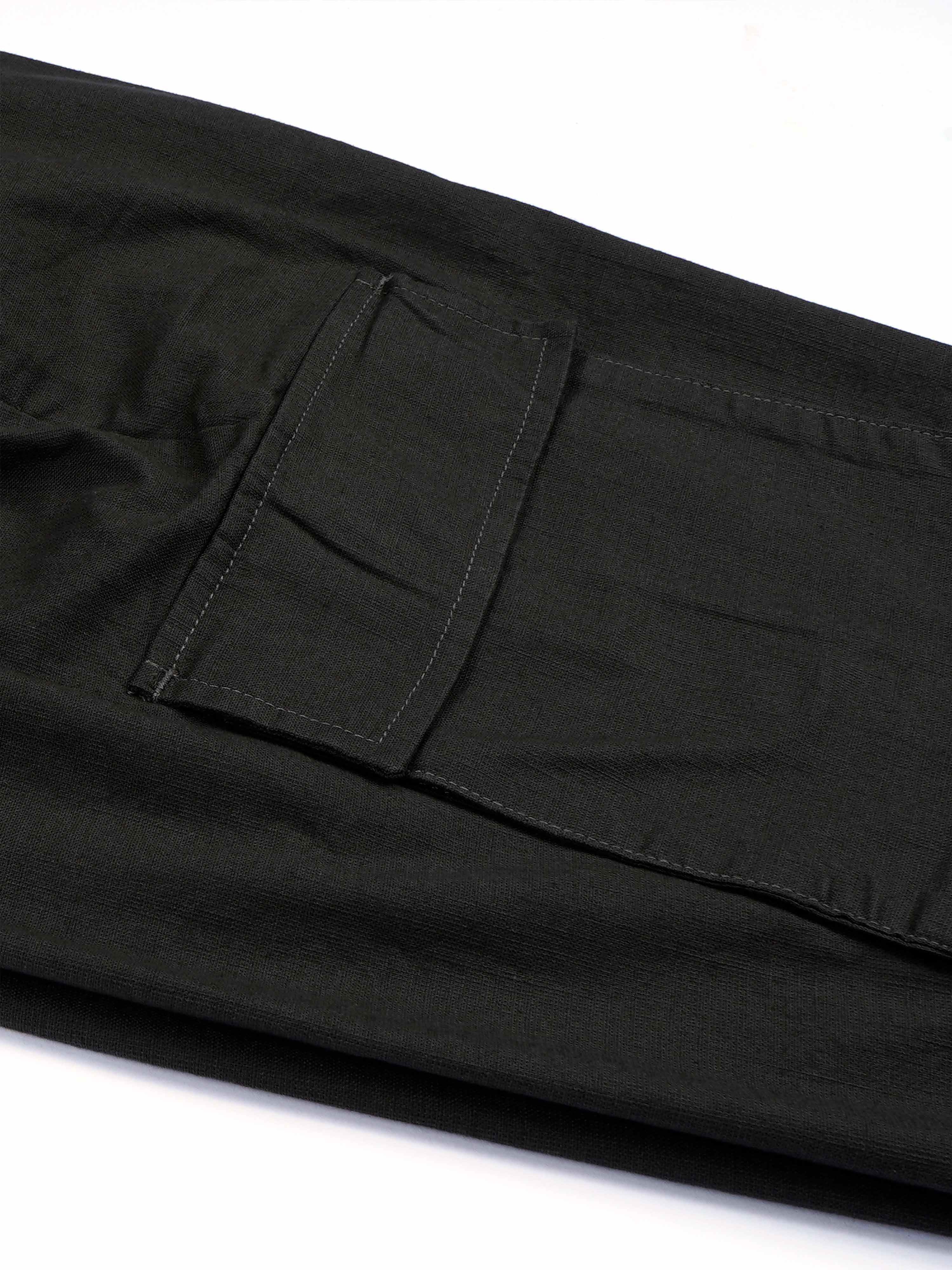 Green Joggers Men Cargo Pants