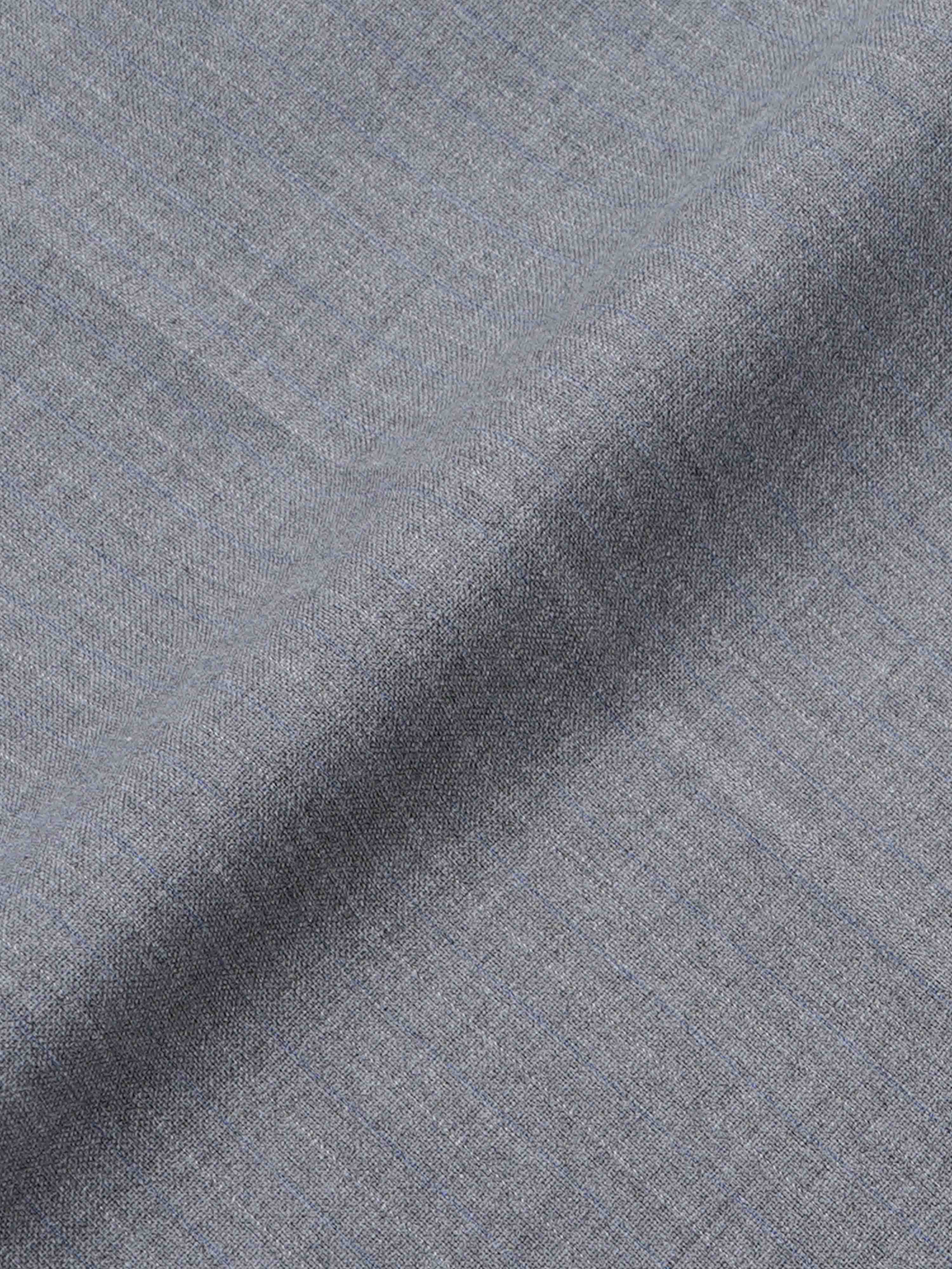 Soft Miracle Dark Grey Striped Relaxed Pants