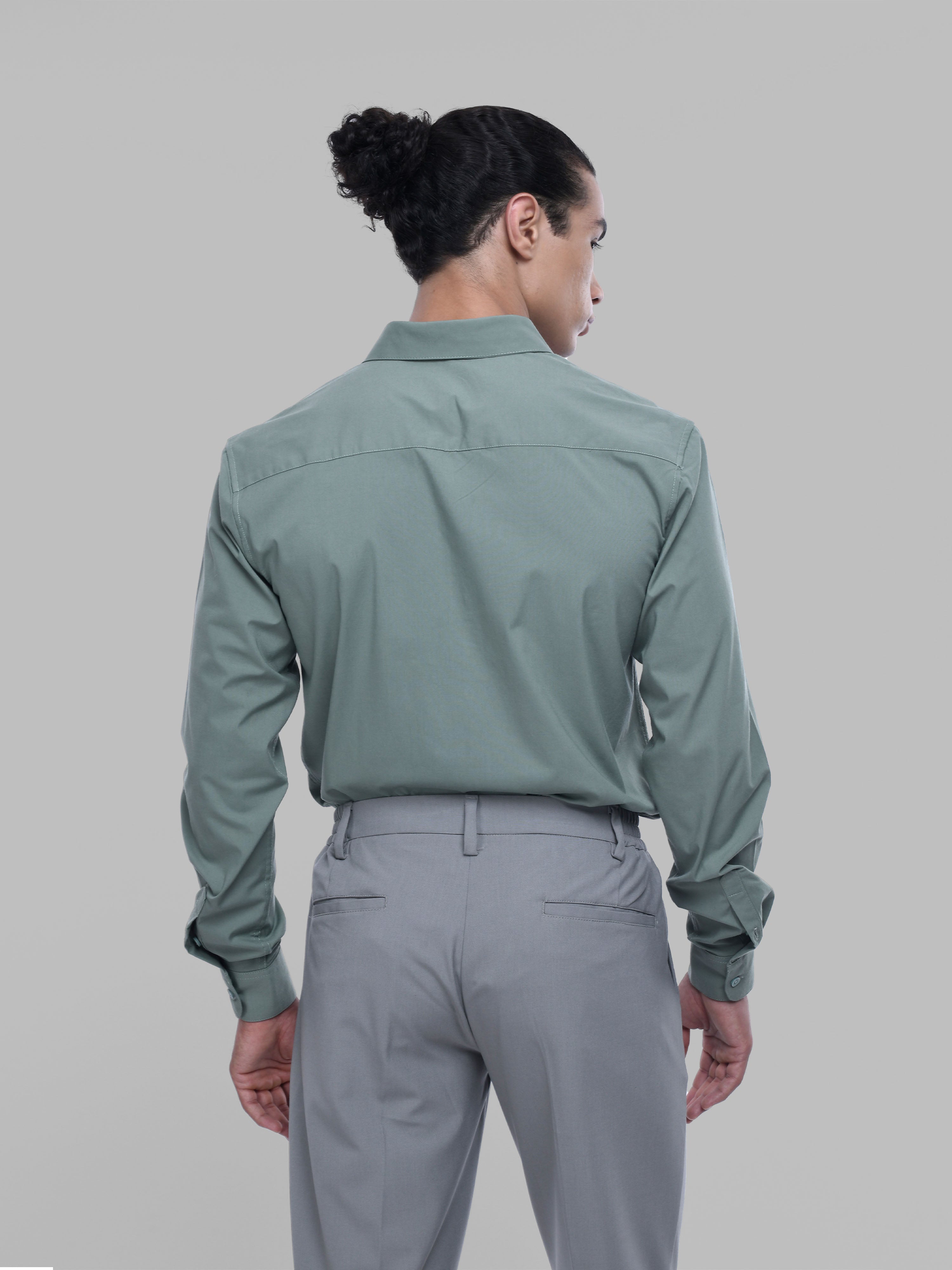 Classic Miracle Green Stretch Shirt