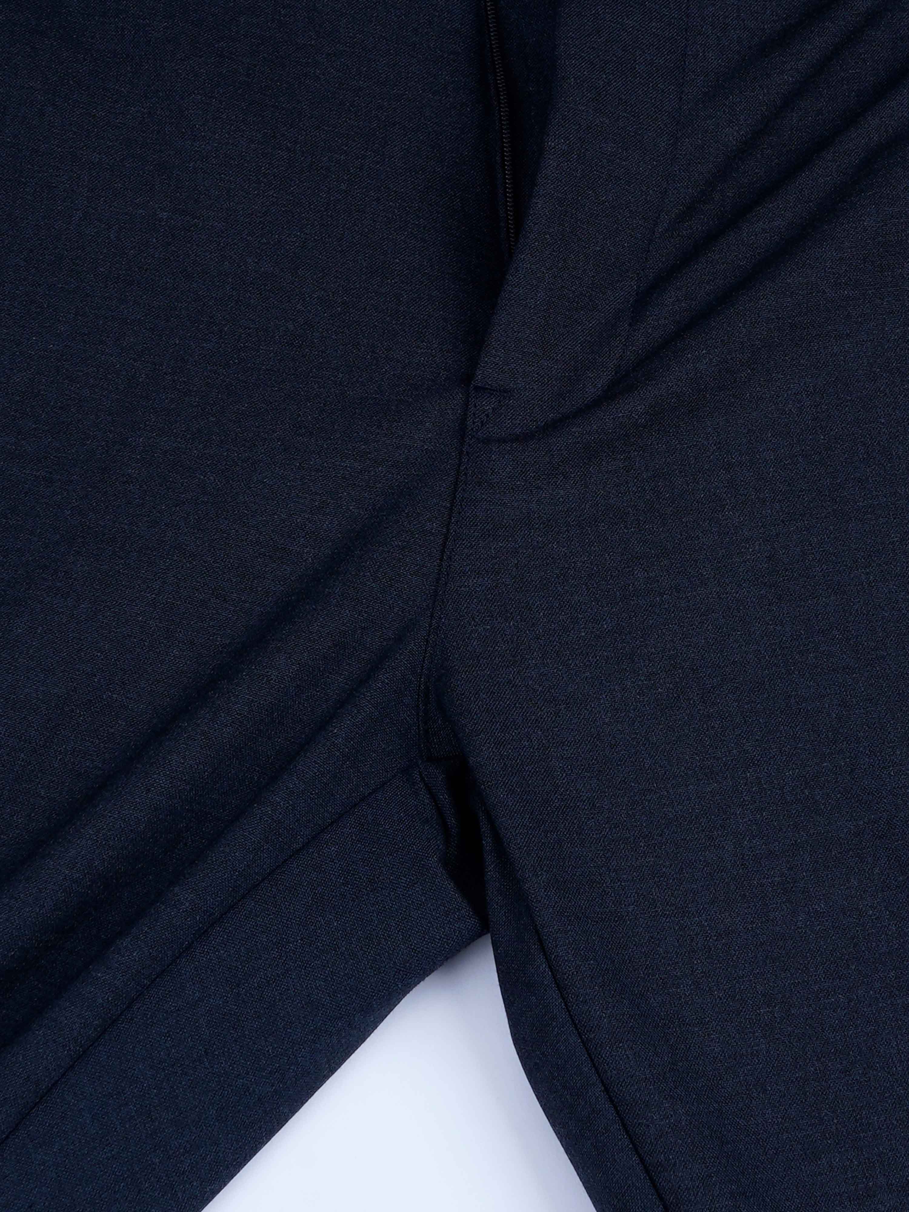 Navy Tailored Trousers for men