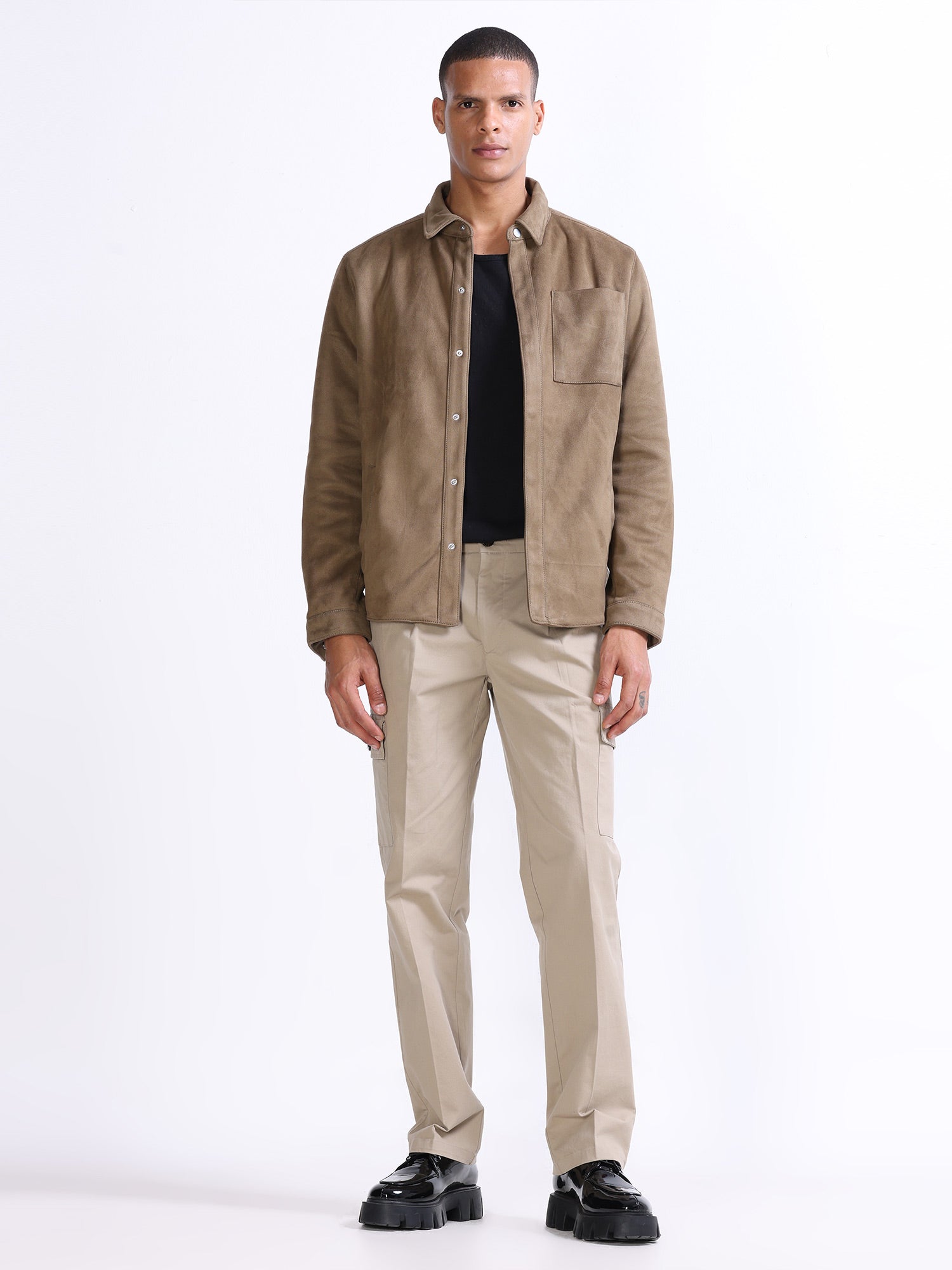 Khaki Relaxed Cargo