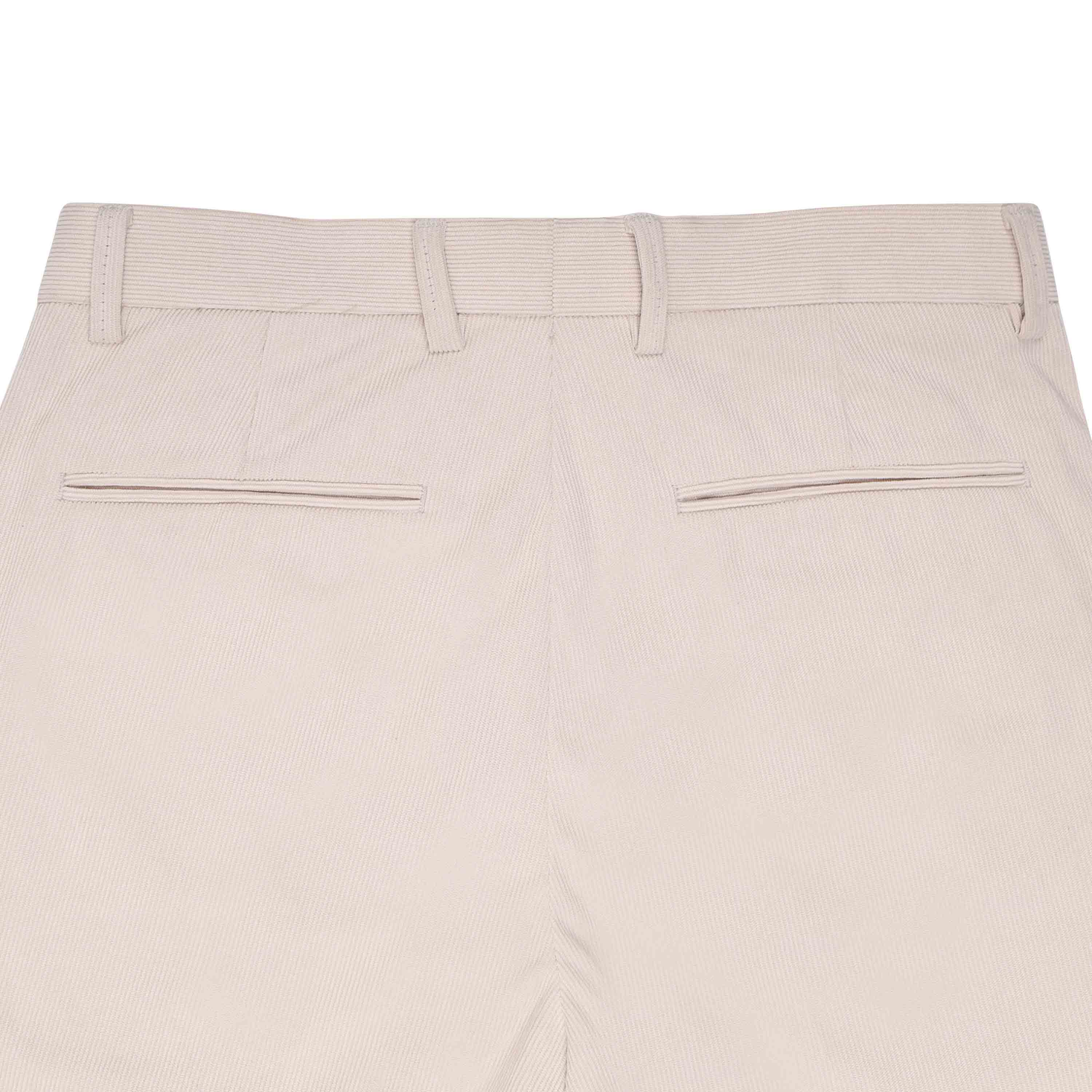 Statement Corduroy Cream Pant