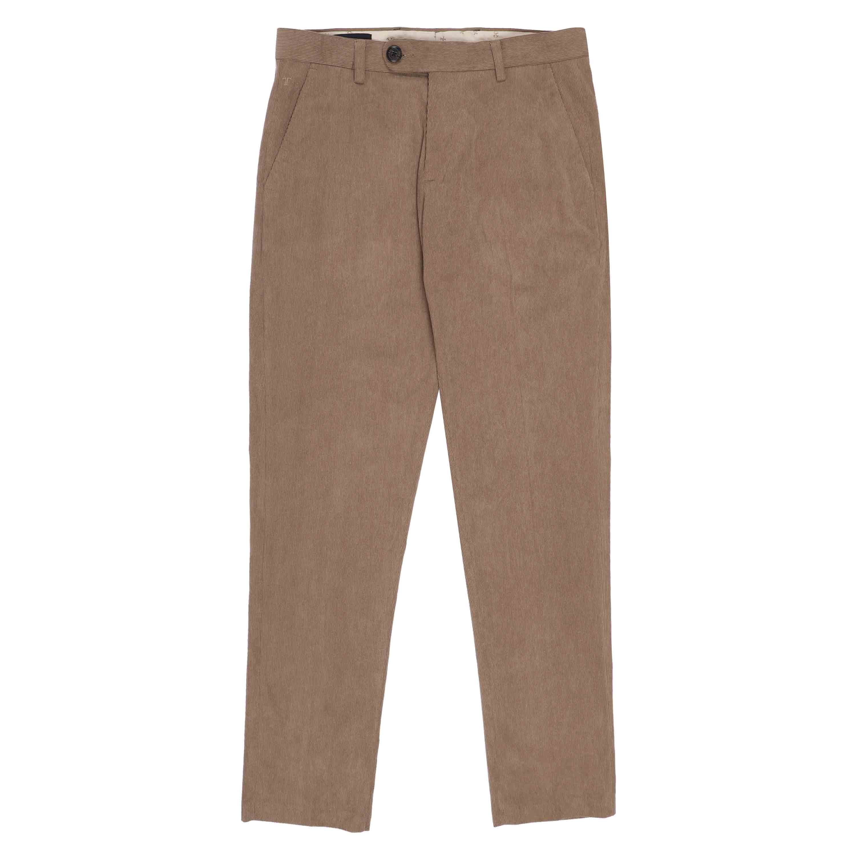 Statement Corduroy Khaki Pant