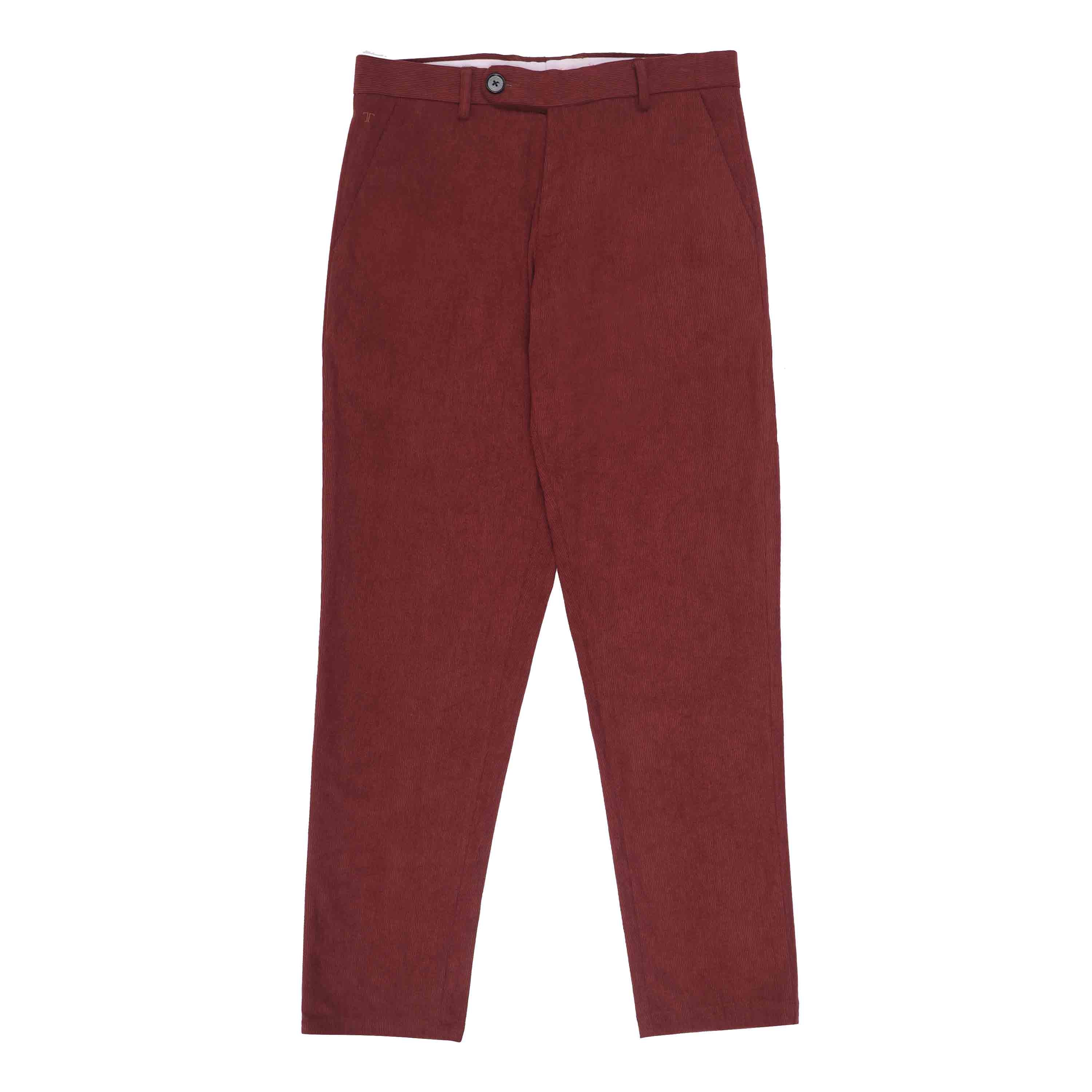 Statement Corduroy Wine Pant