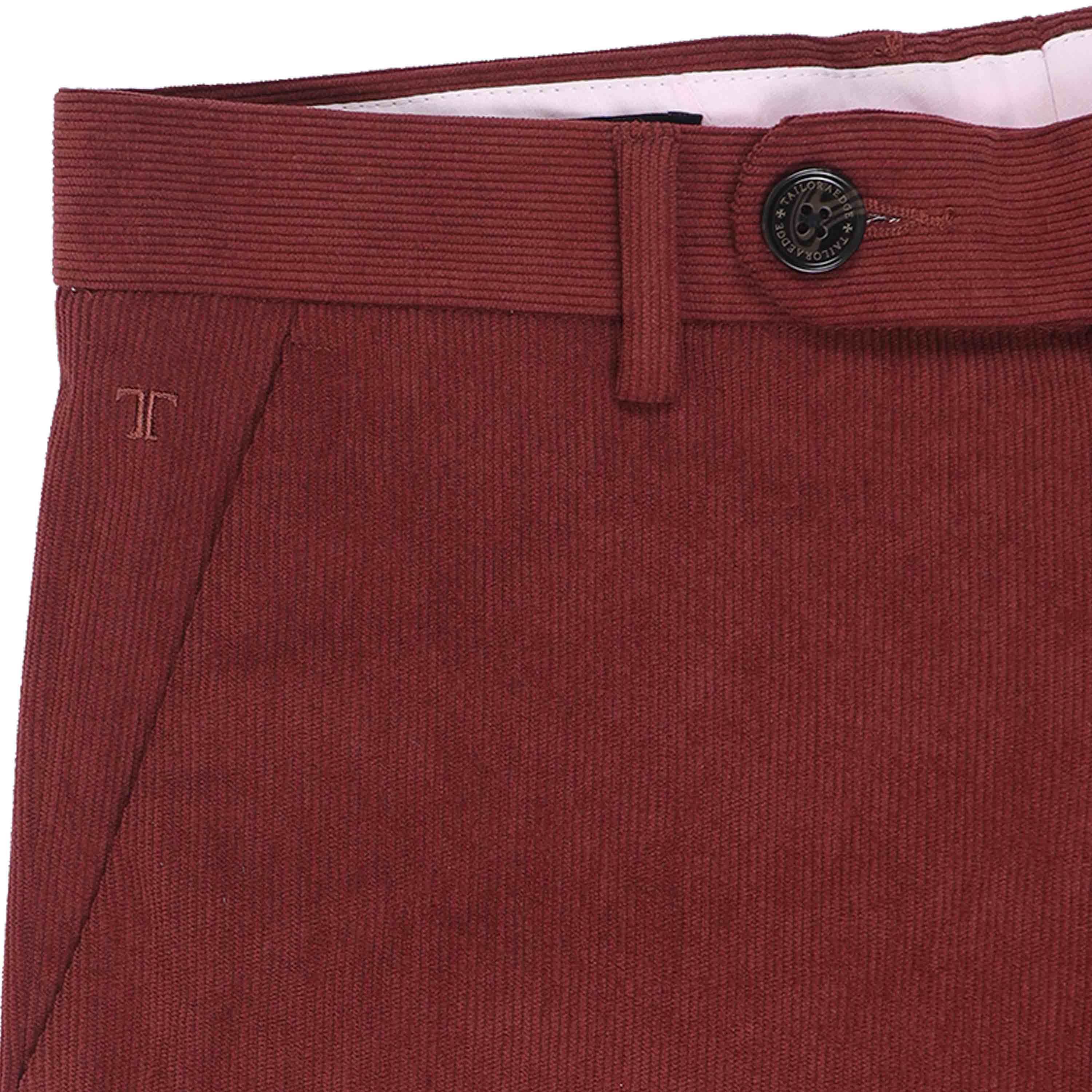 Statement Corduroy Wine Pant
