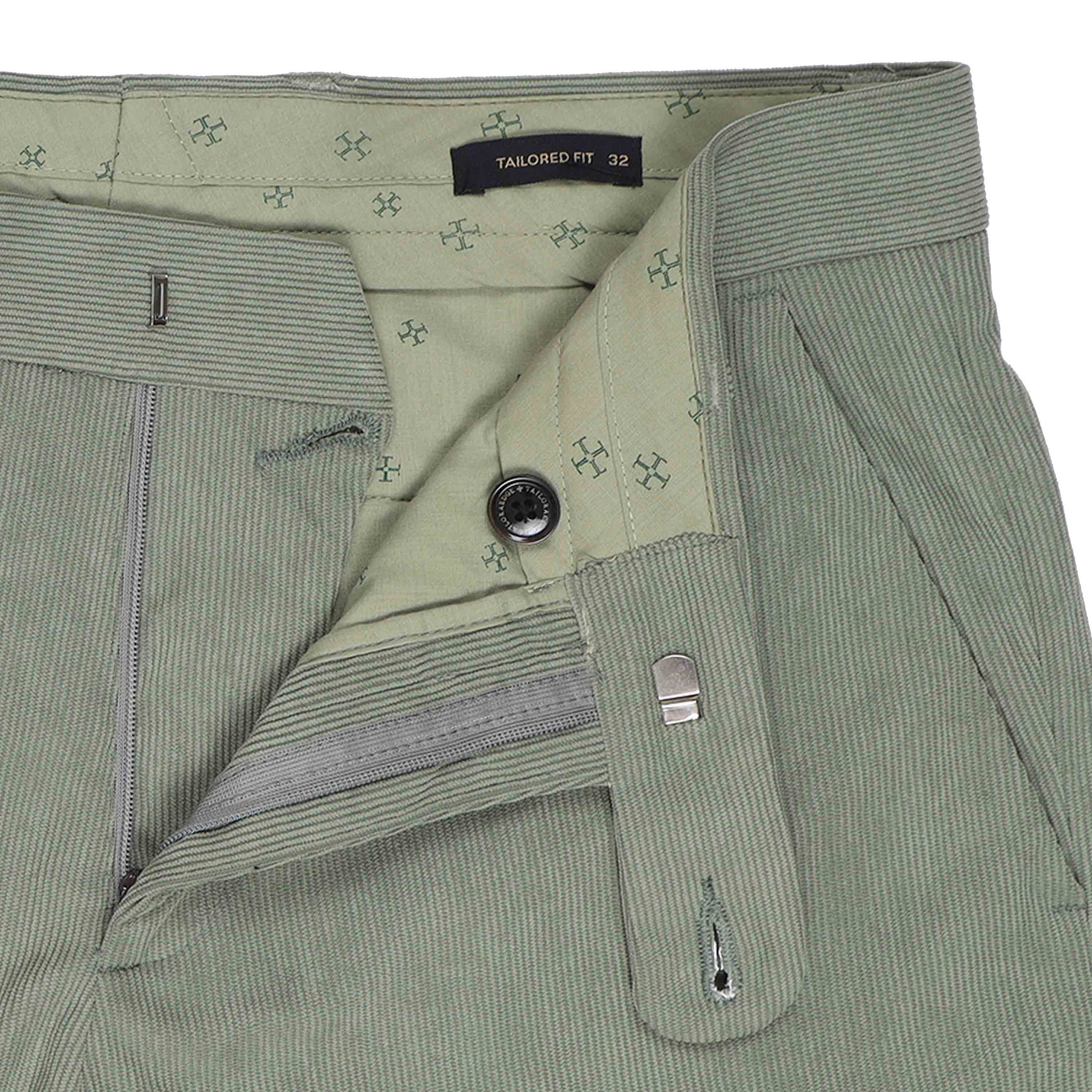 Statement Corduroy Light Olive Pant