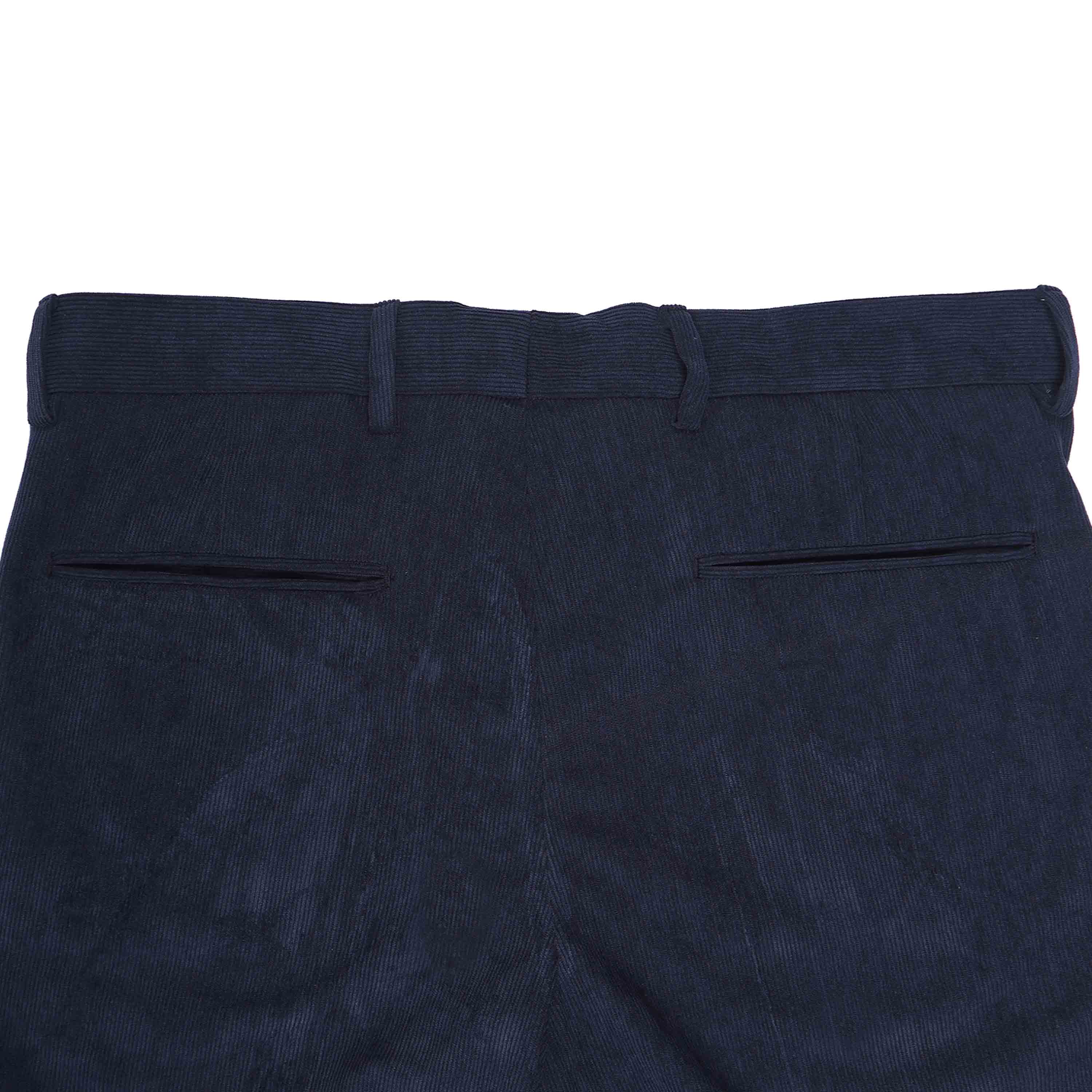 Statement Corduroy Navy Pant