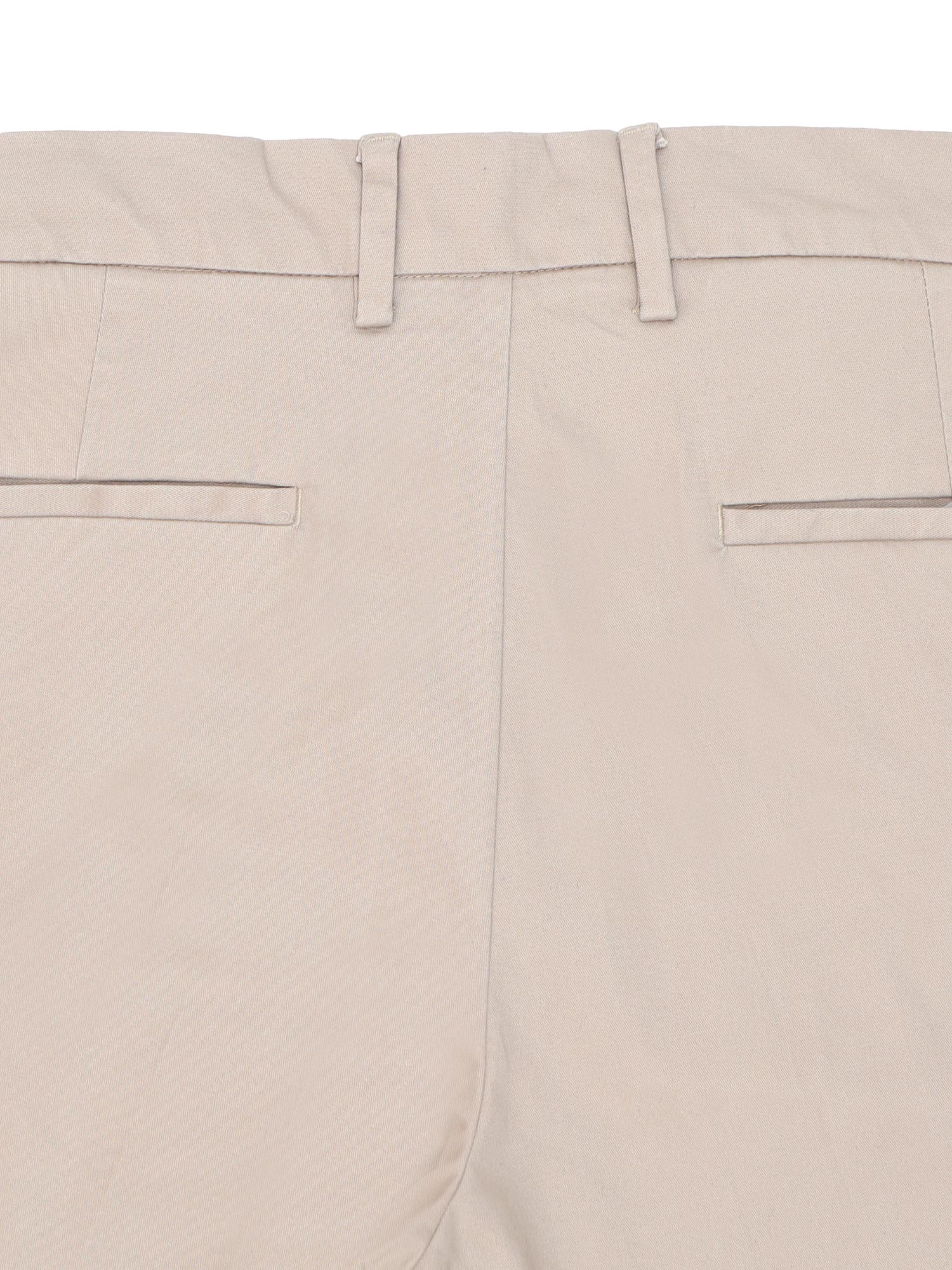 Duca Double Pleated Beige Relaxed Pant