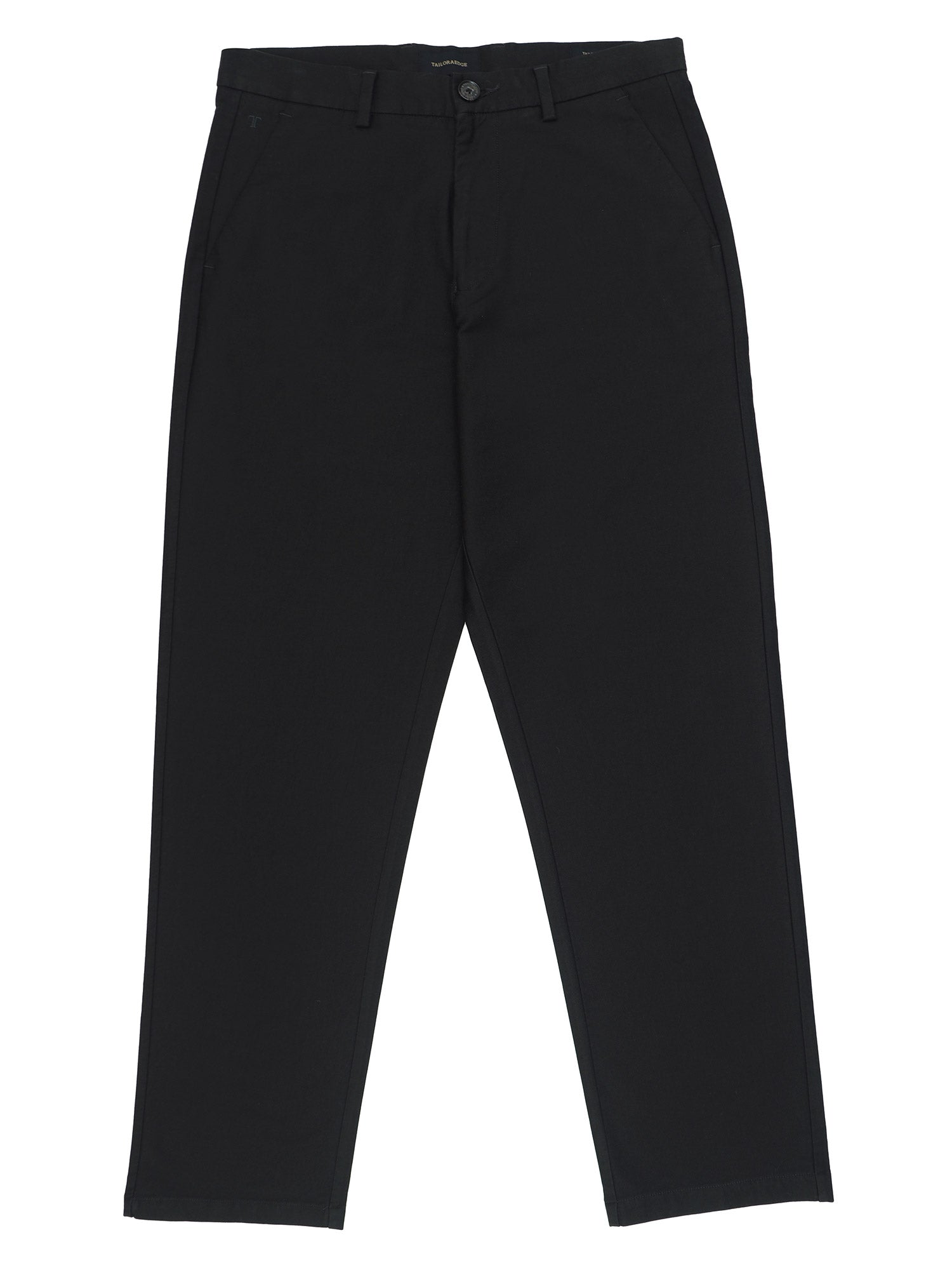 Soft Modal Black Relaxed Pant