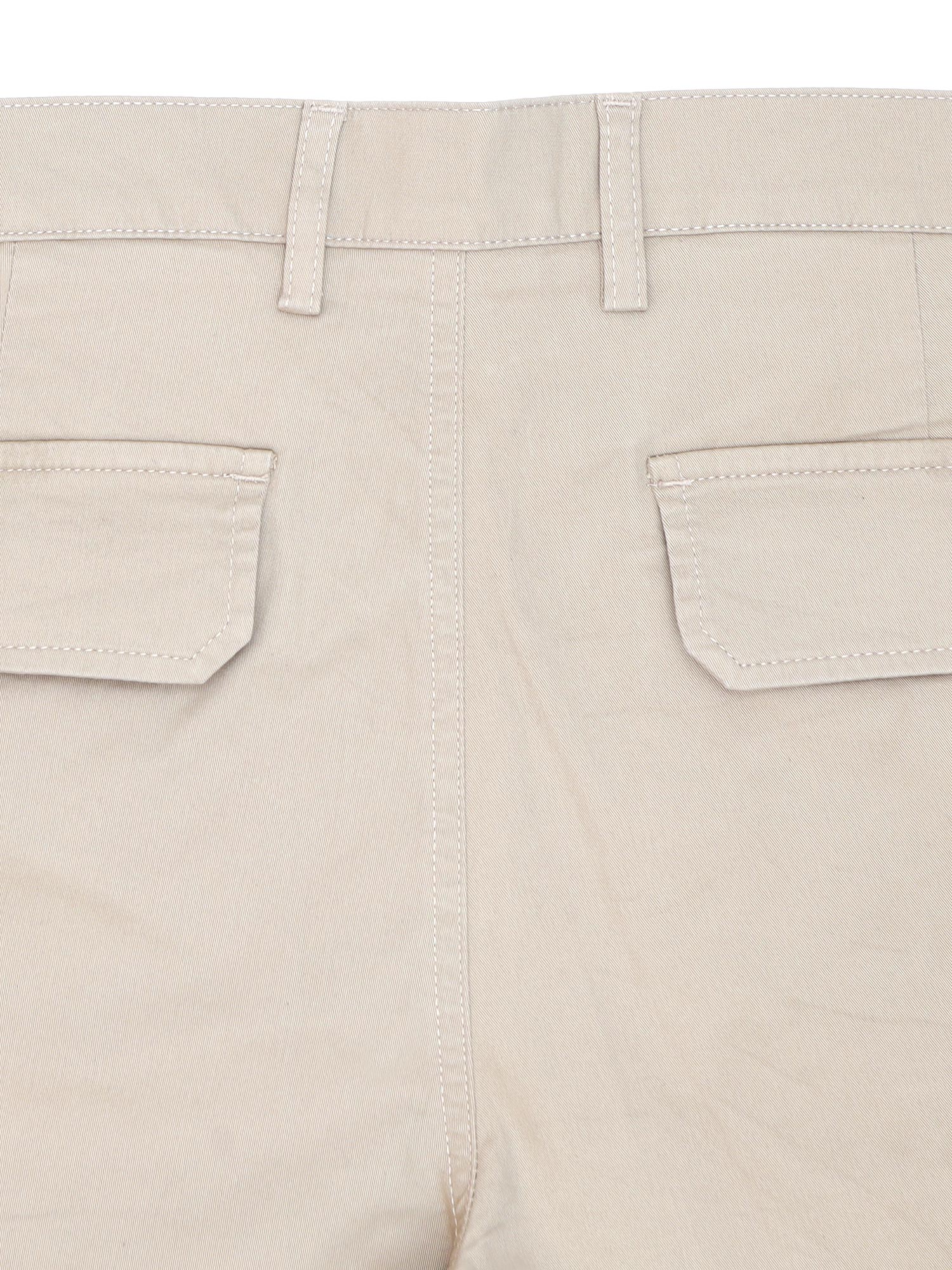 Fine Twill Beige Elevated Cargo