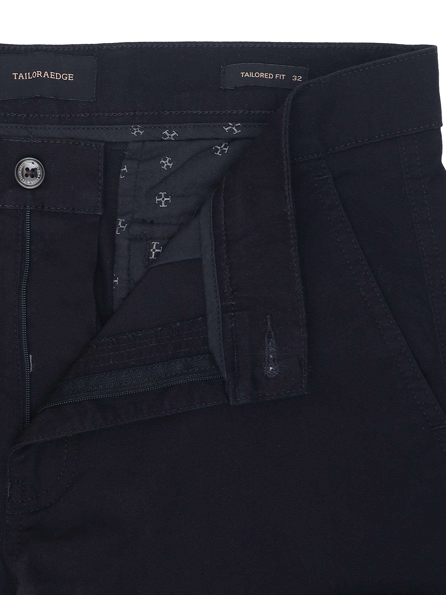 Fine Twill Black Elevated Cargo