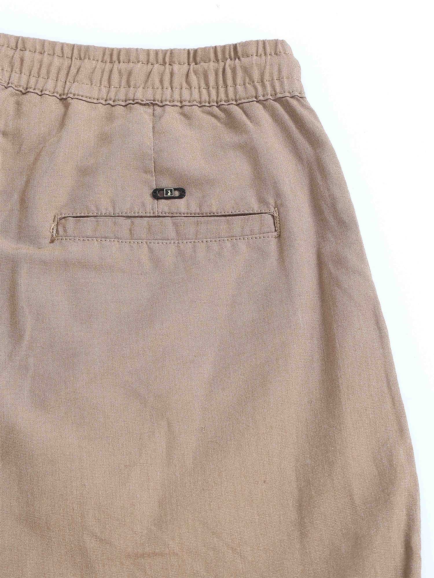 BreezeFlex Linen Trouser In Khaki