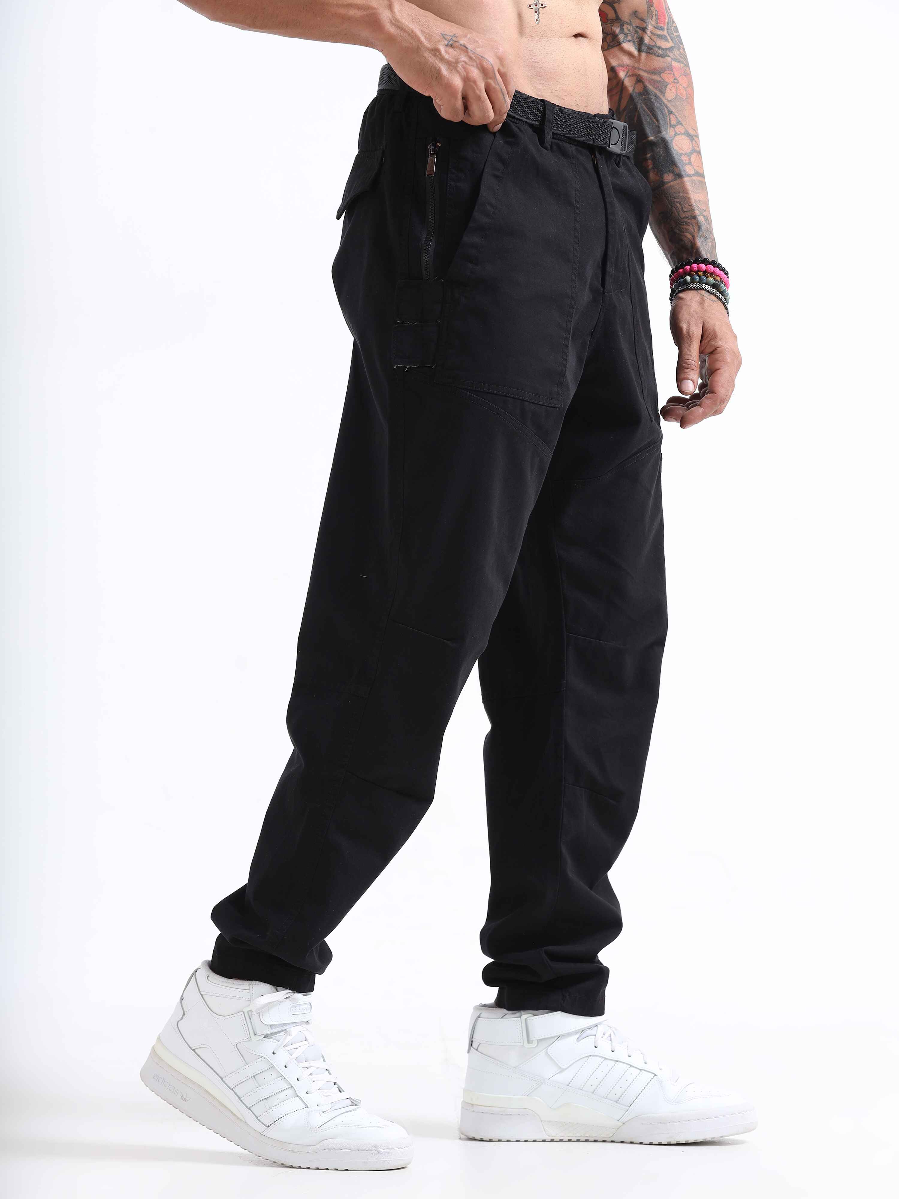 Utility Pant In Black for Men