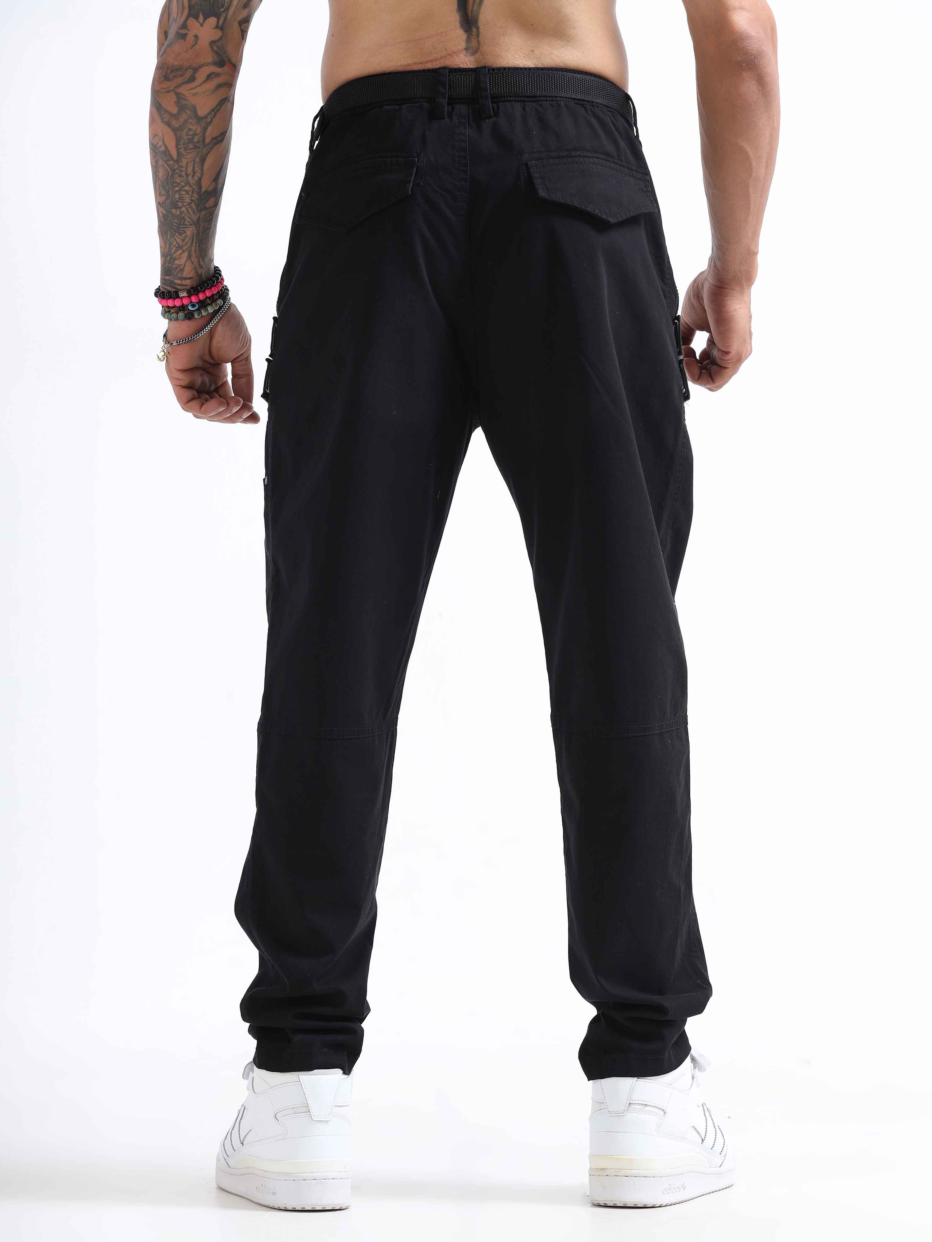 Utility Pant In Black for Men