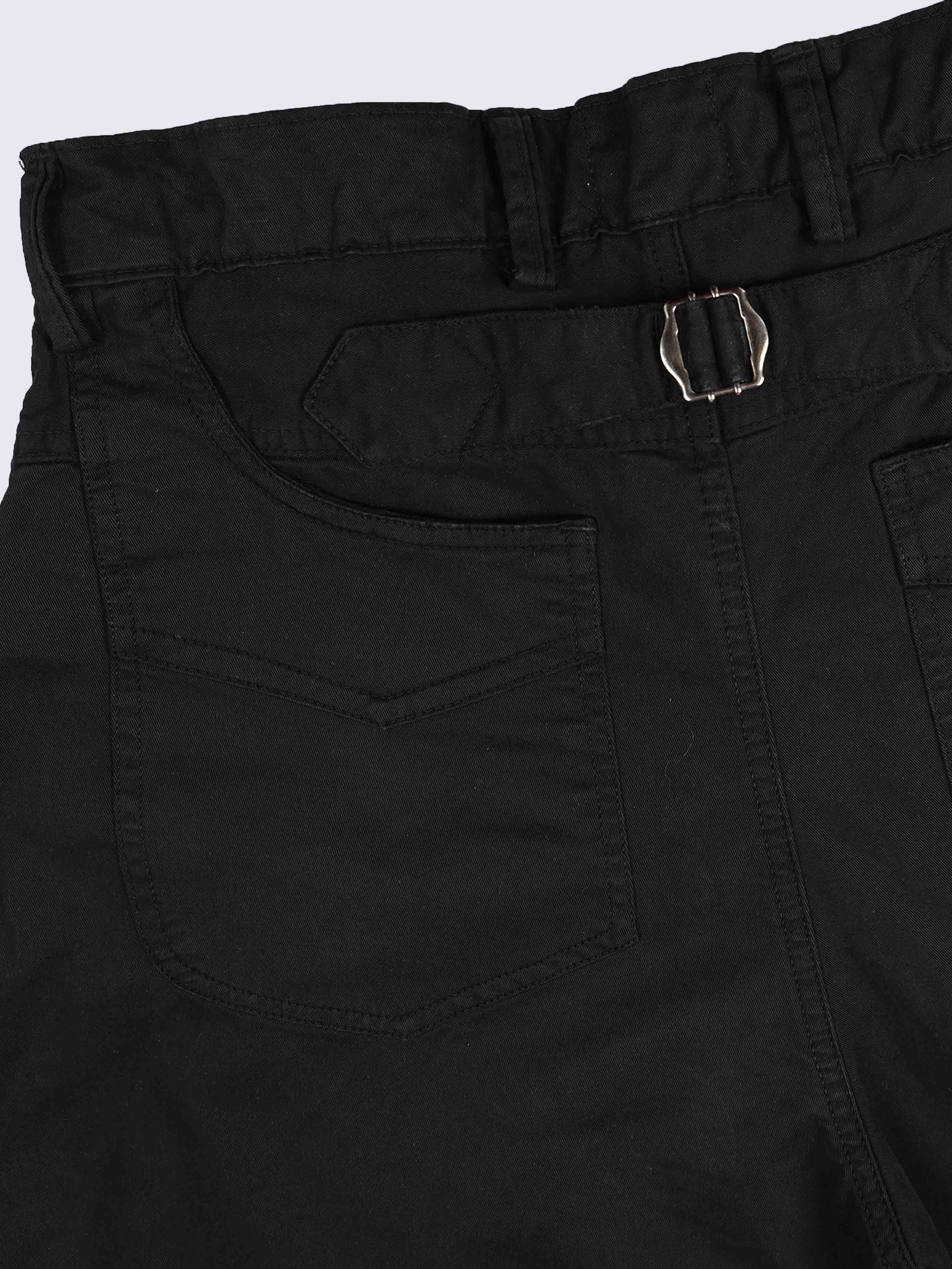 Milano Zip Trouser In Black