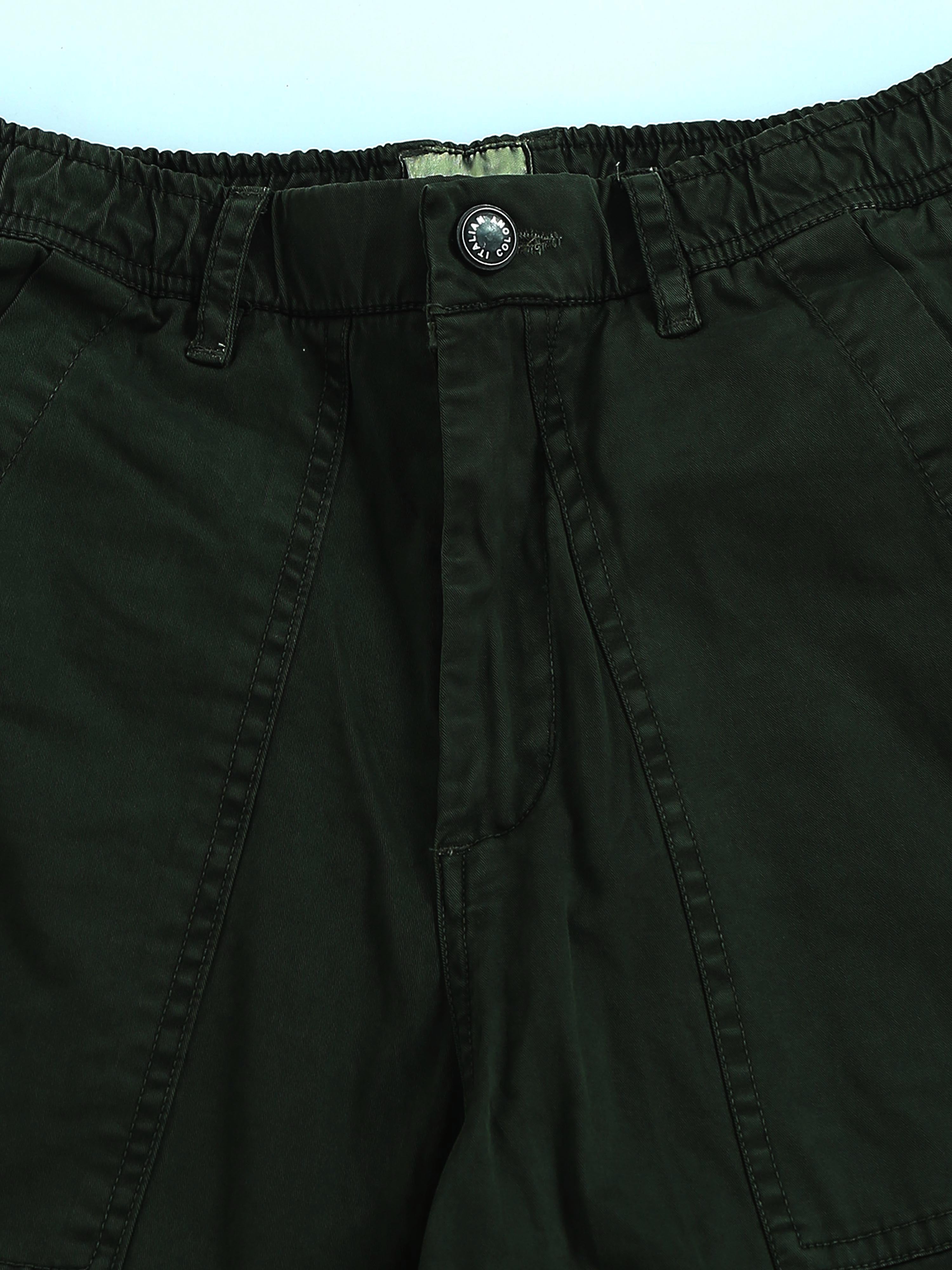 ZipCore Utility Pant In Olive