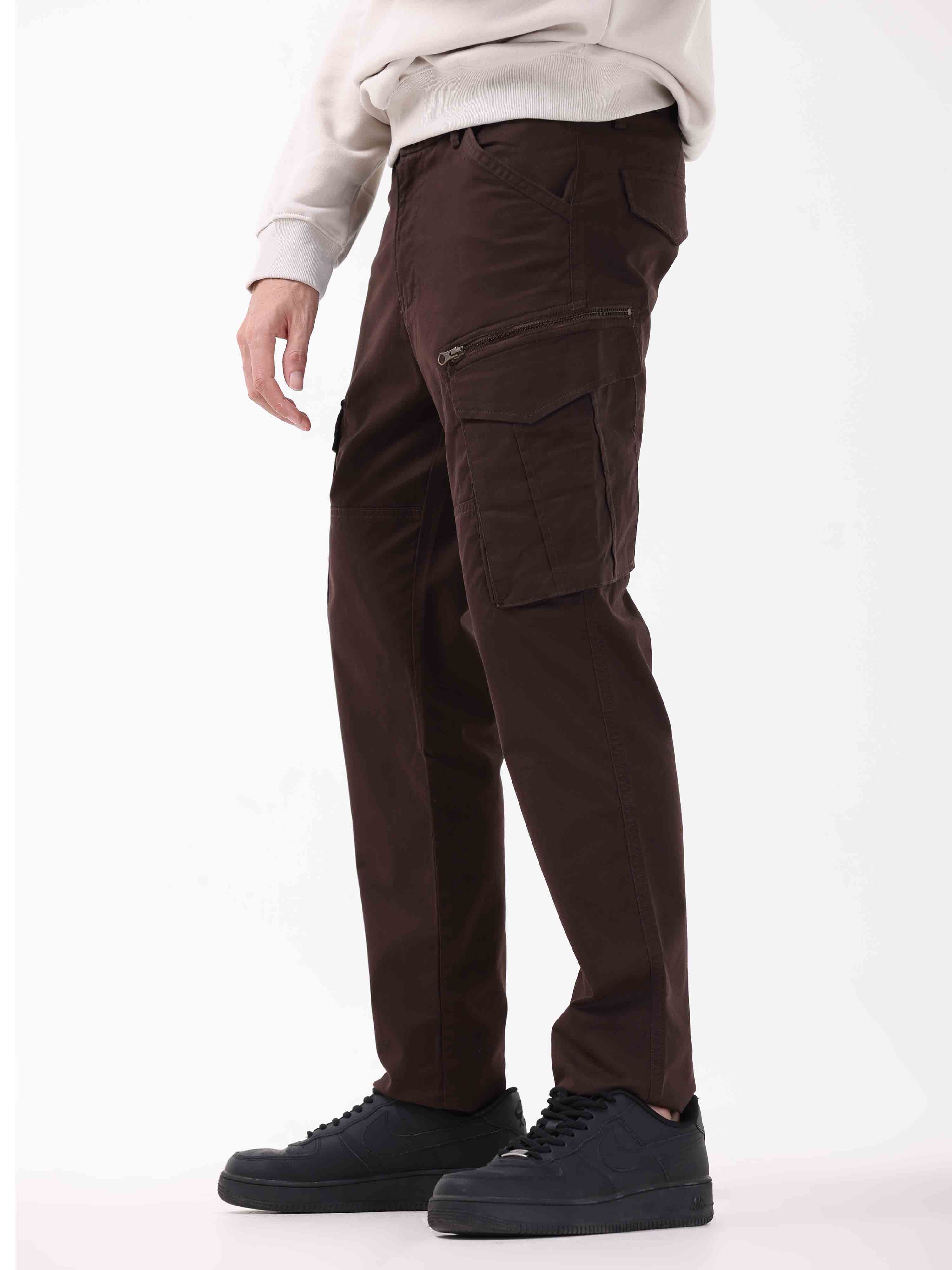 Utility Coffee Cargo Pant