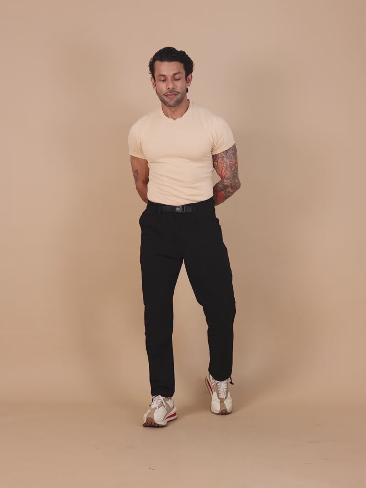 Mens Jogger Pants In Black