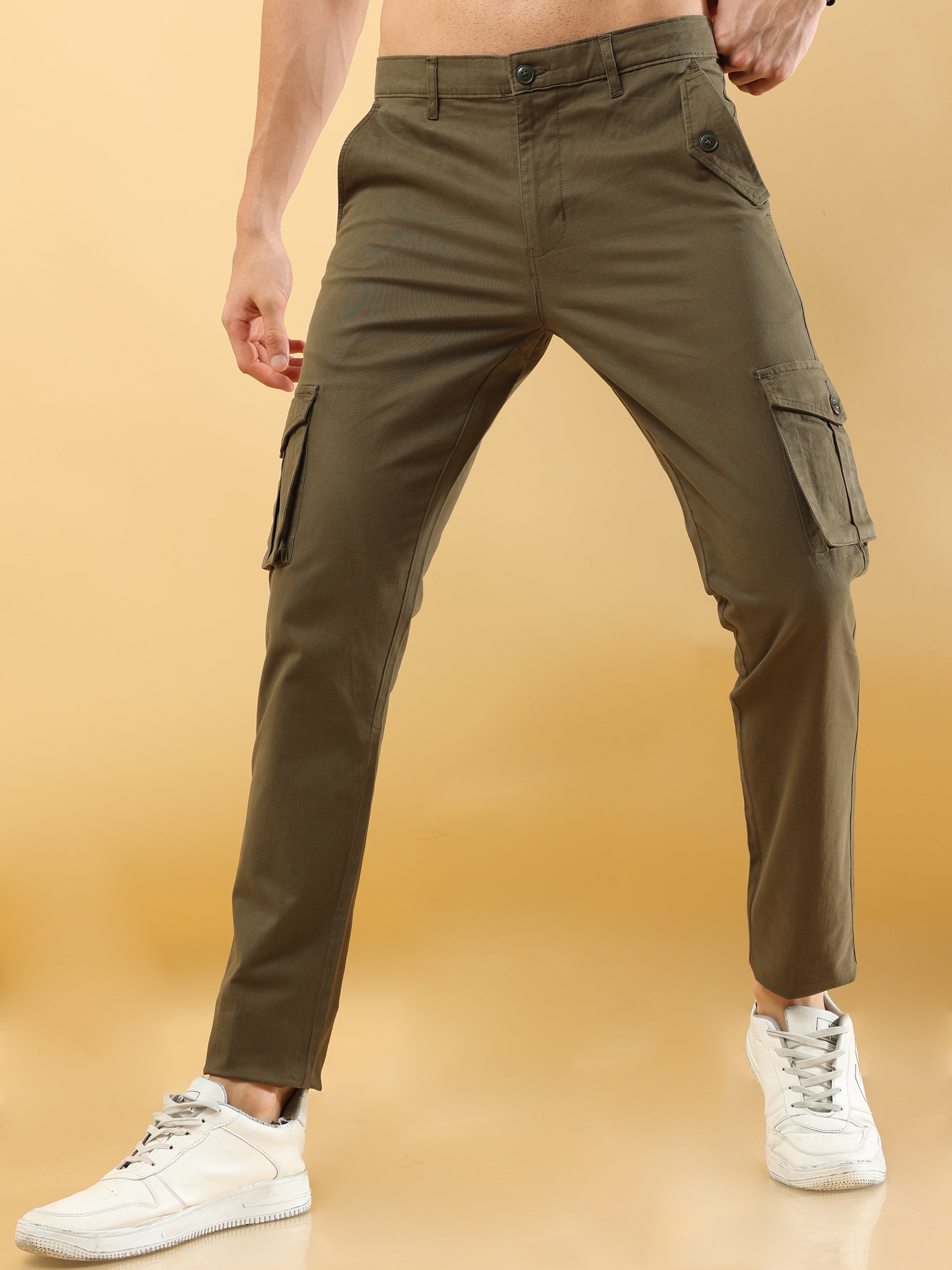 Olive Green Cargo Pants Mens 