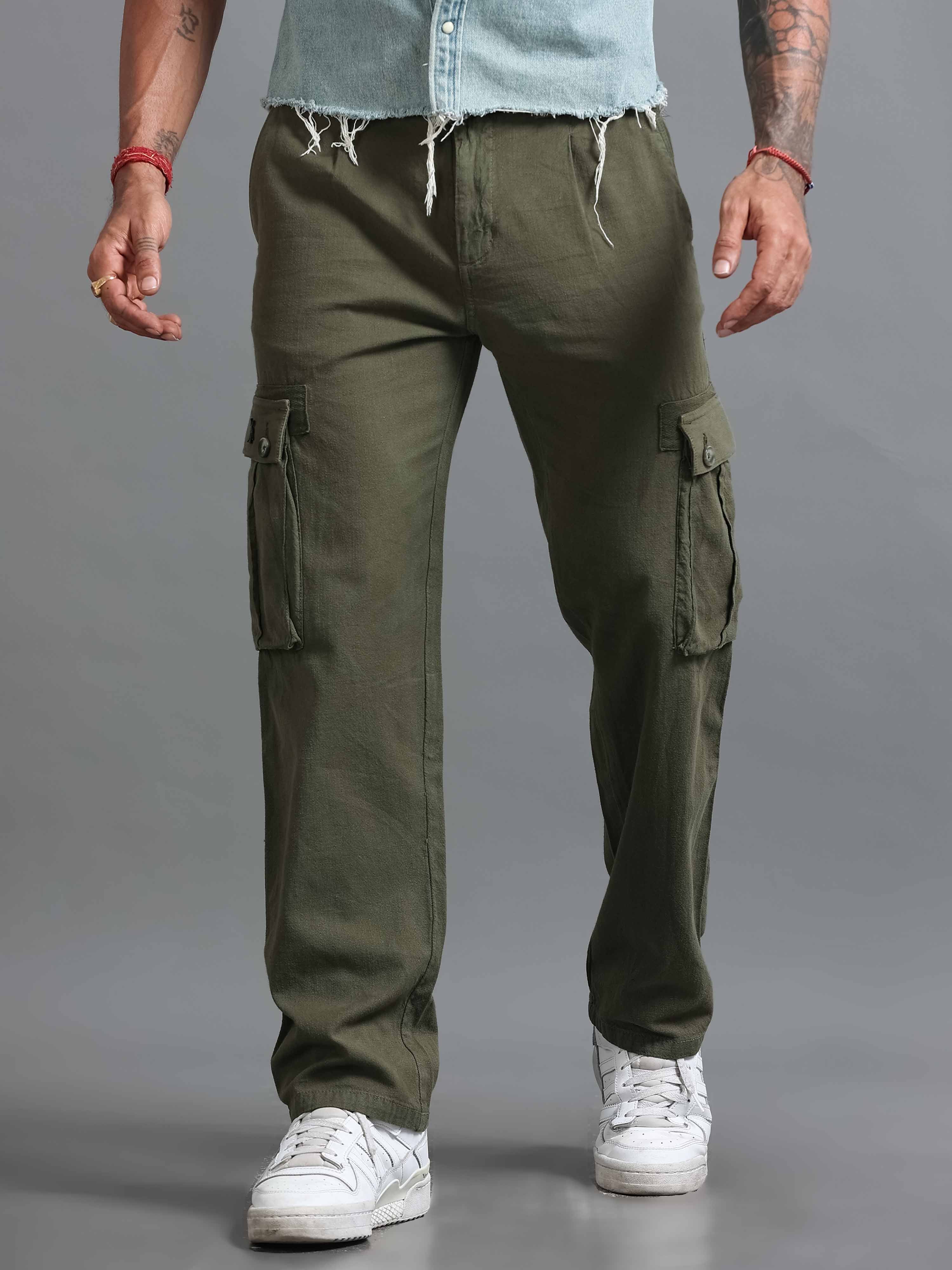 How cargo pants should fit for men, Italian Colony