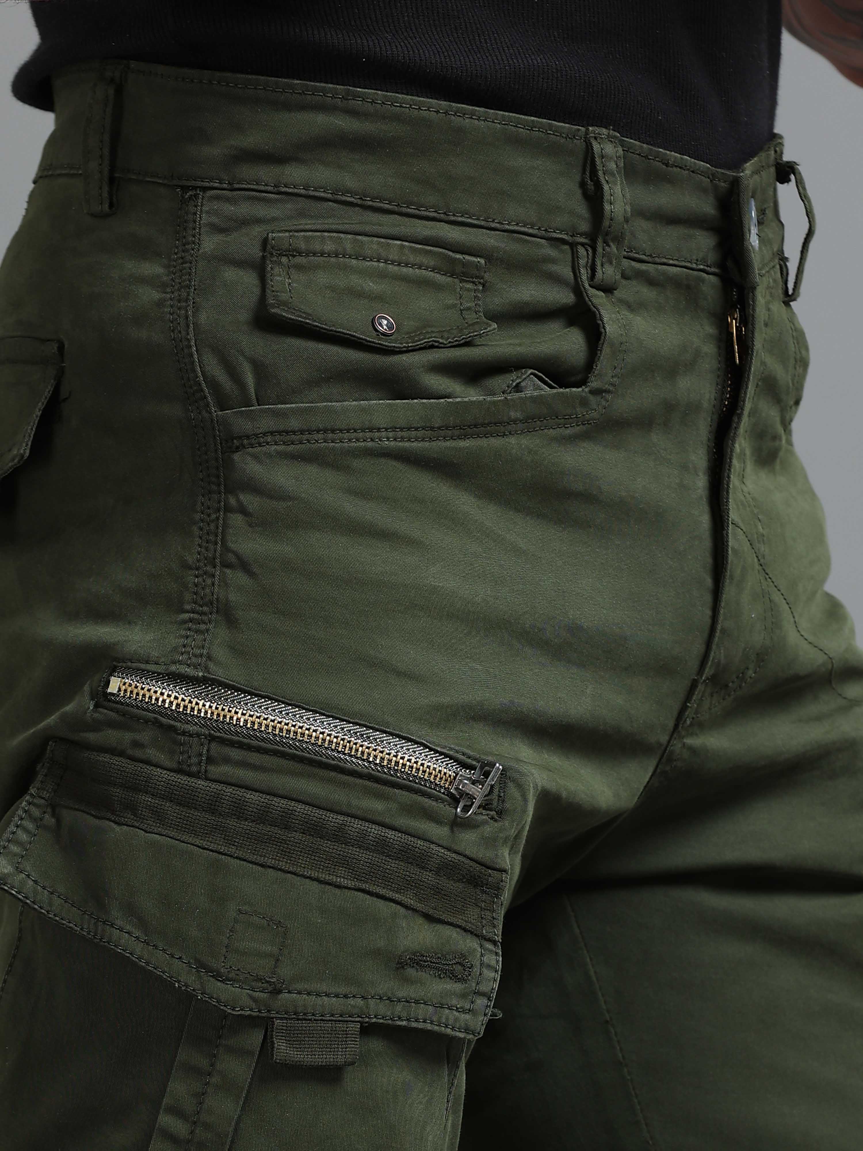 Man wearing cargo pants with pockets styled for modern everyday utility and clean casual fashion.