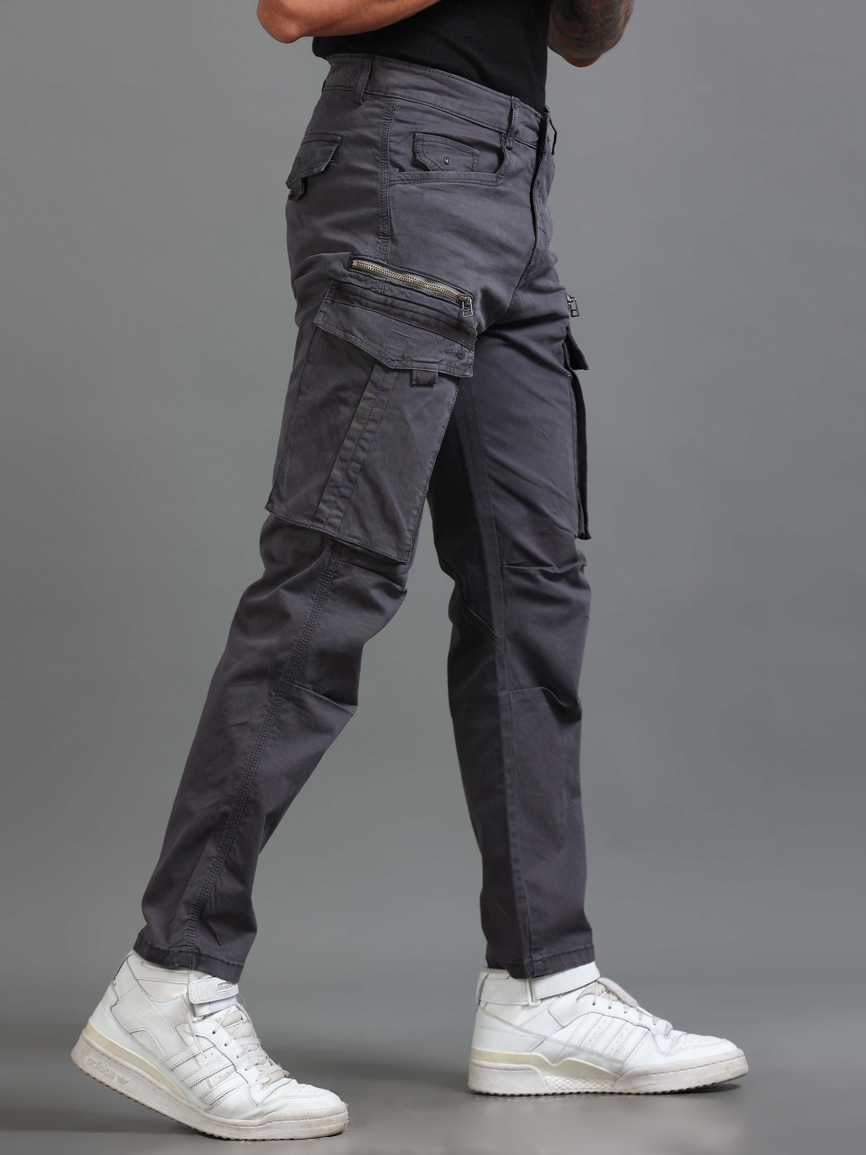Cargo pants compared with cargo shorts for men from Italian Colony