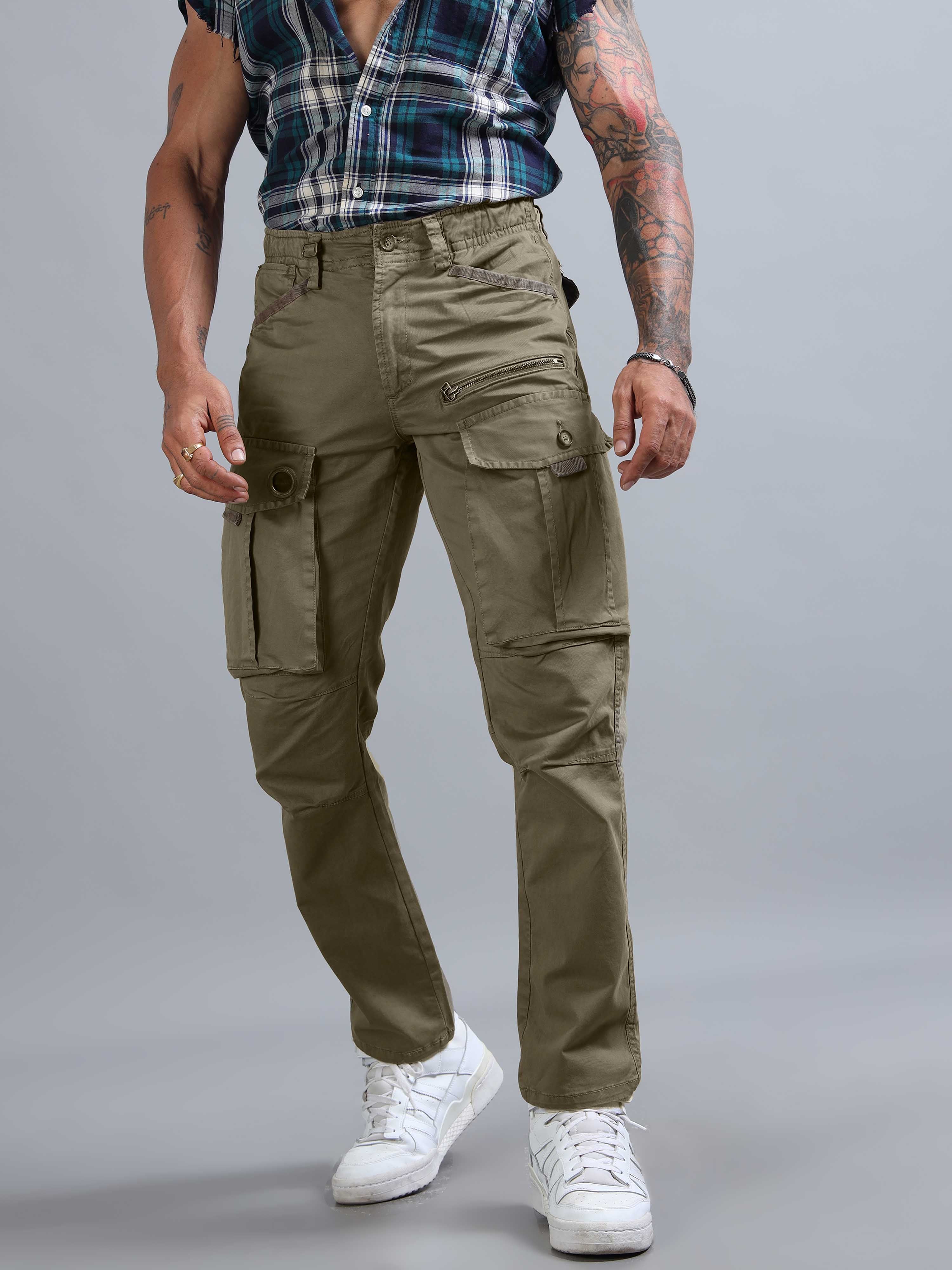 The pocket design of cargo pants for men explained by Italian Colony