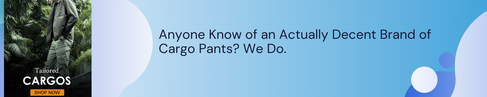 Anyone Know of an Actually Decent Brand of Cargo Pants? We Do.