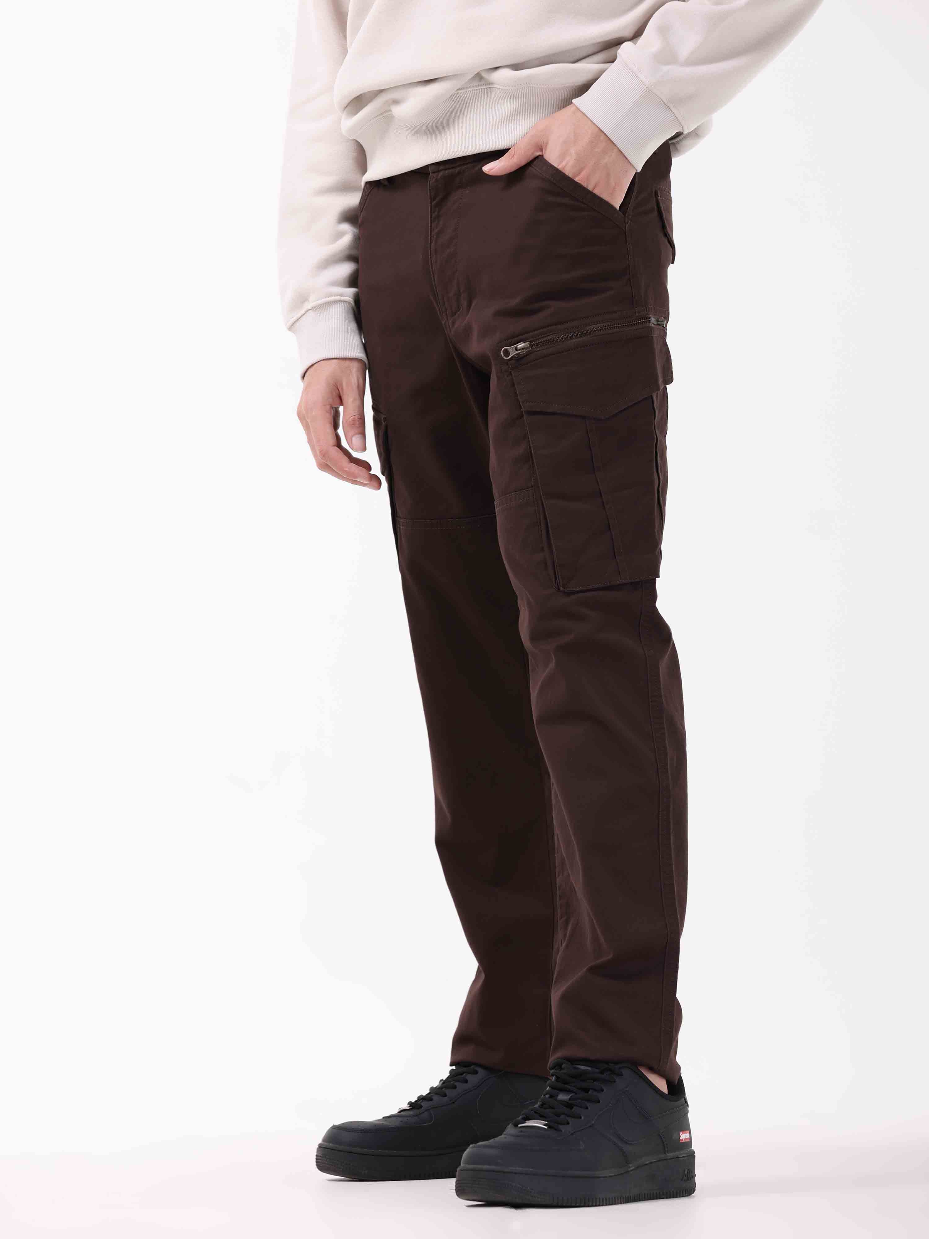 Light Brown Cargo Pants Combination