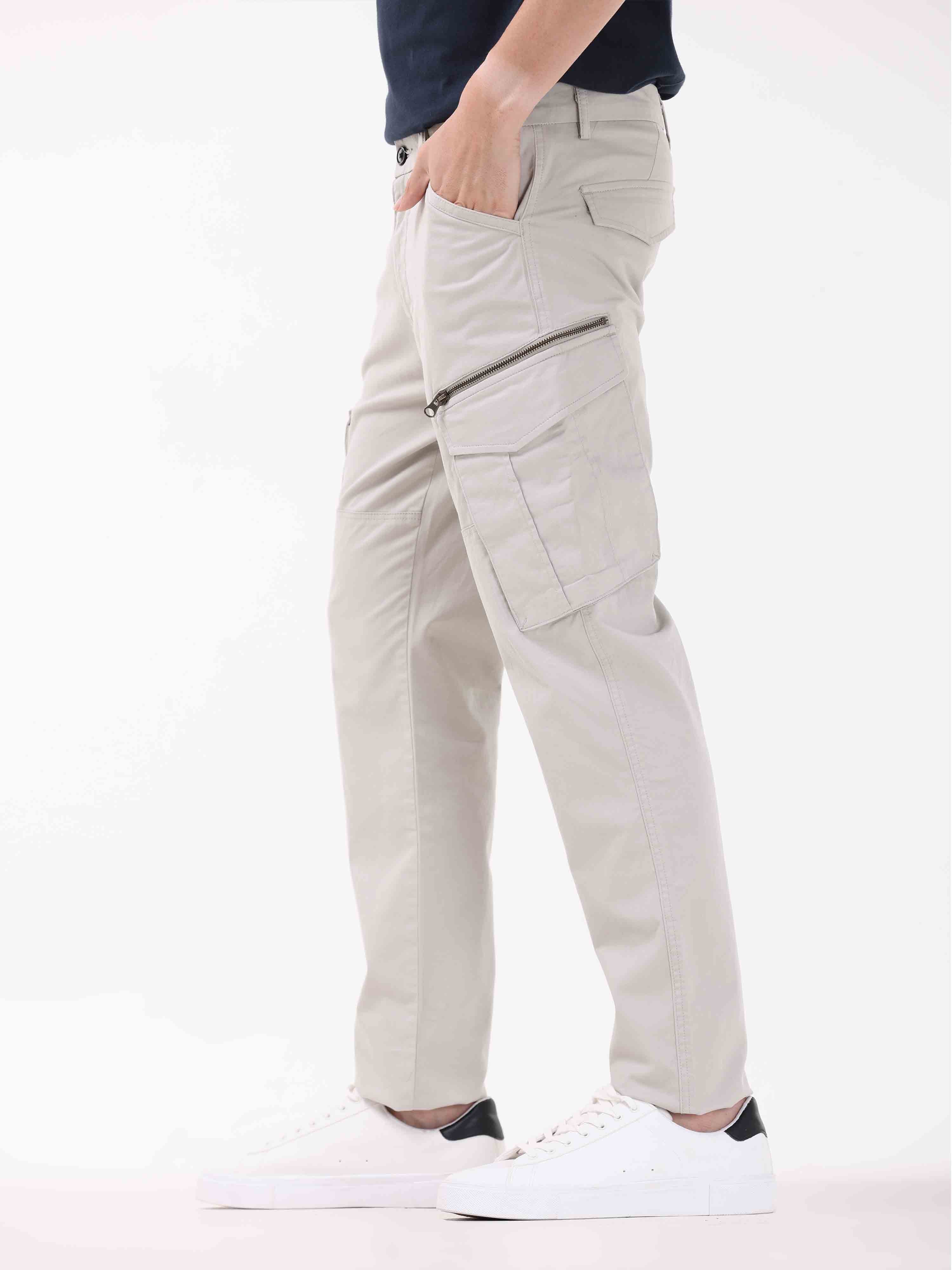 Buy cool and Comfortable beige cargo pants – DAKS NEO CLOTHING CO.INDIA