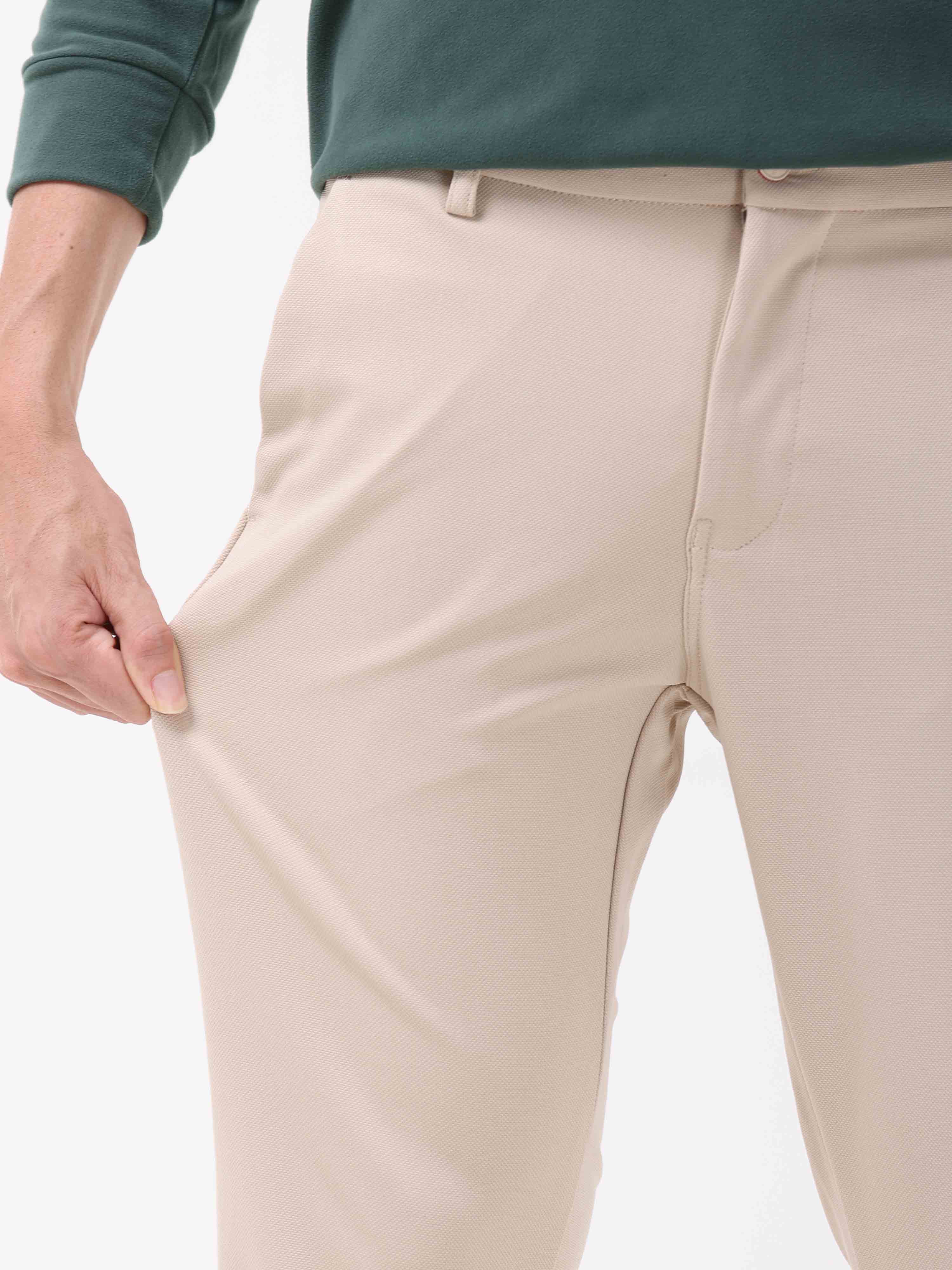 Power Stretch Cream Trouser