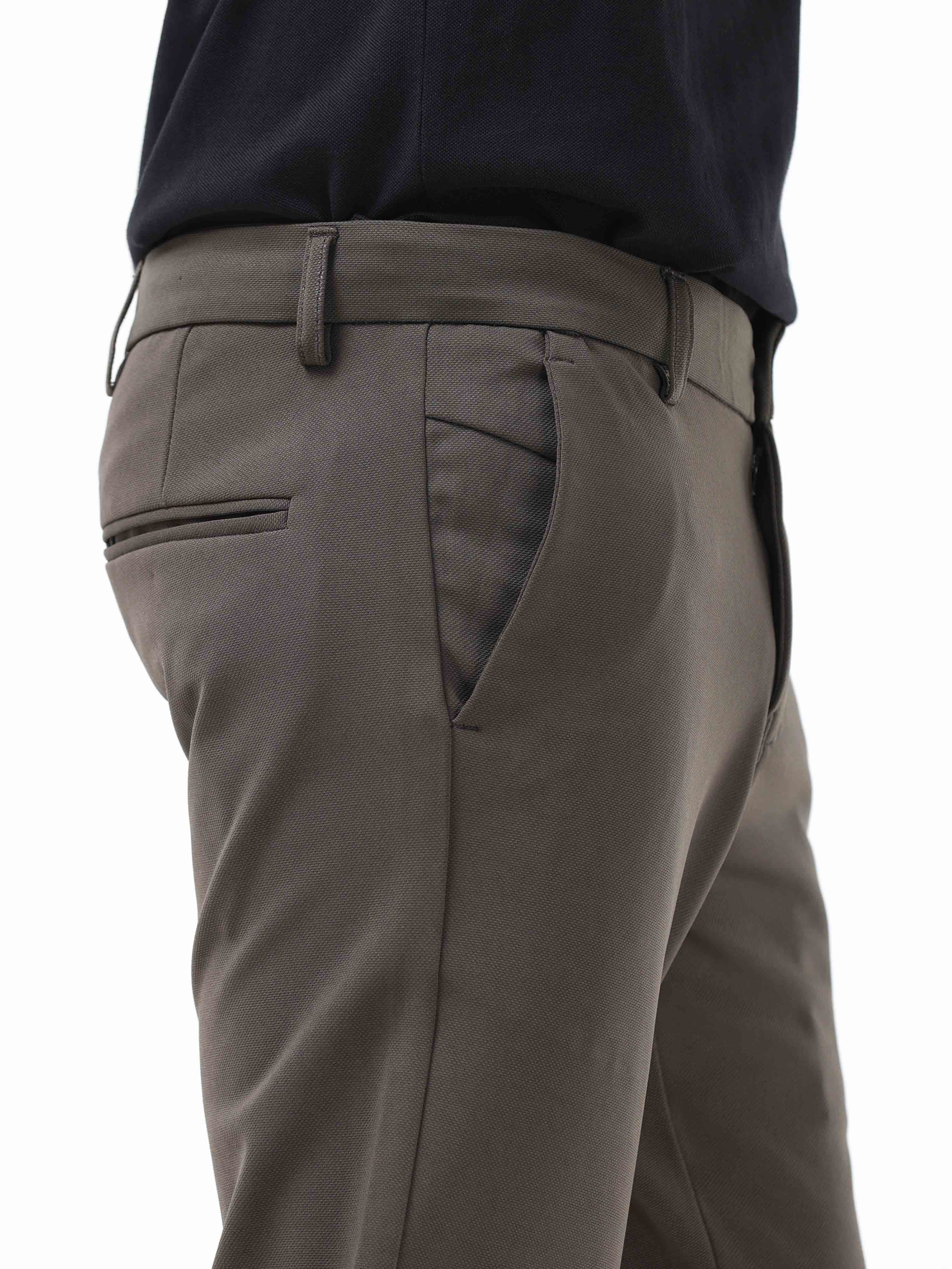 Power Stretch Dark Olive Trouser