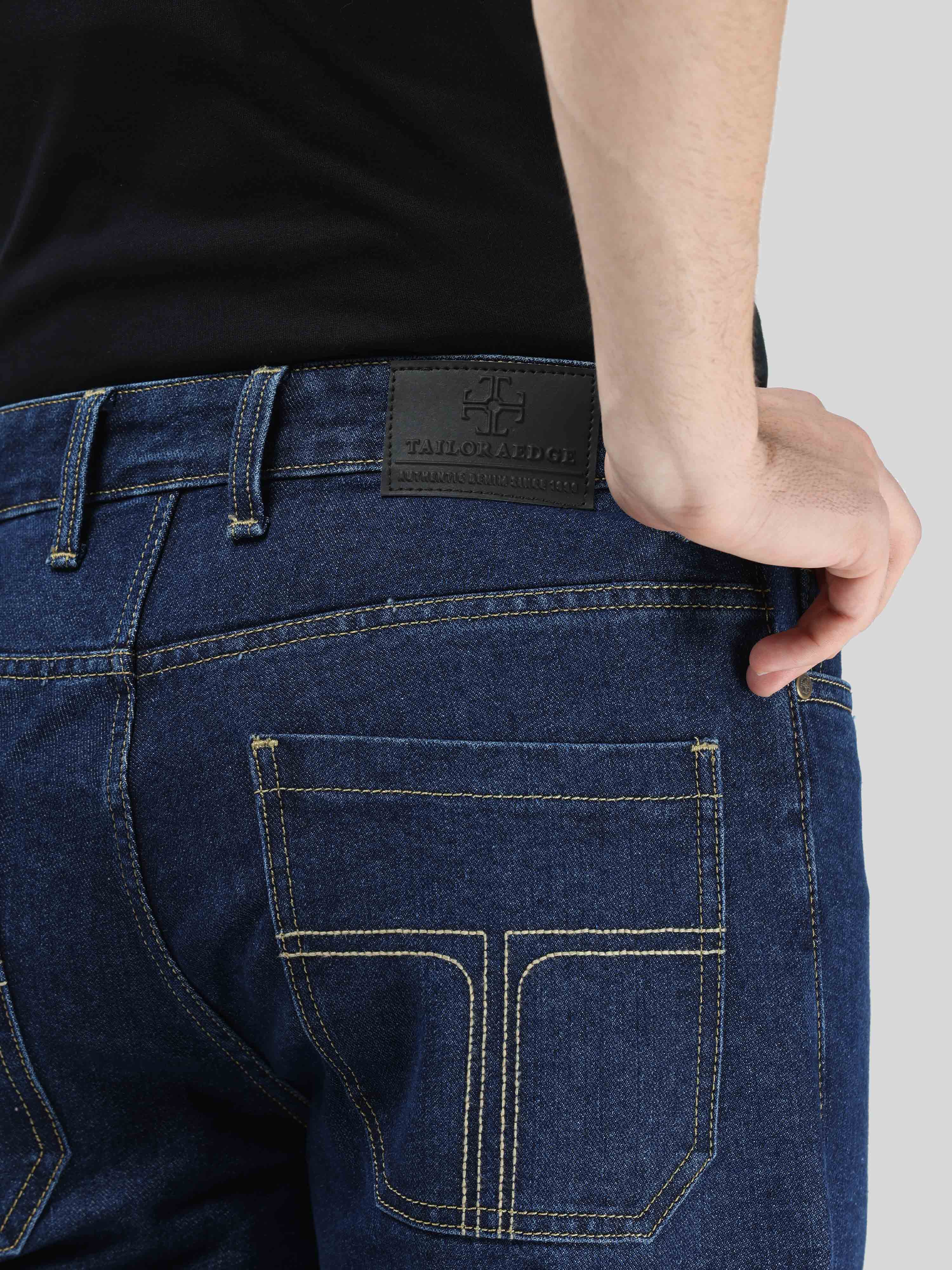 Shop Trendy Nile Blue Cargo Denim Jeans for Men Online