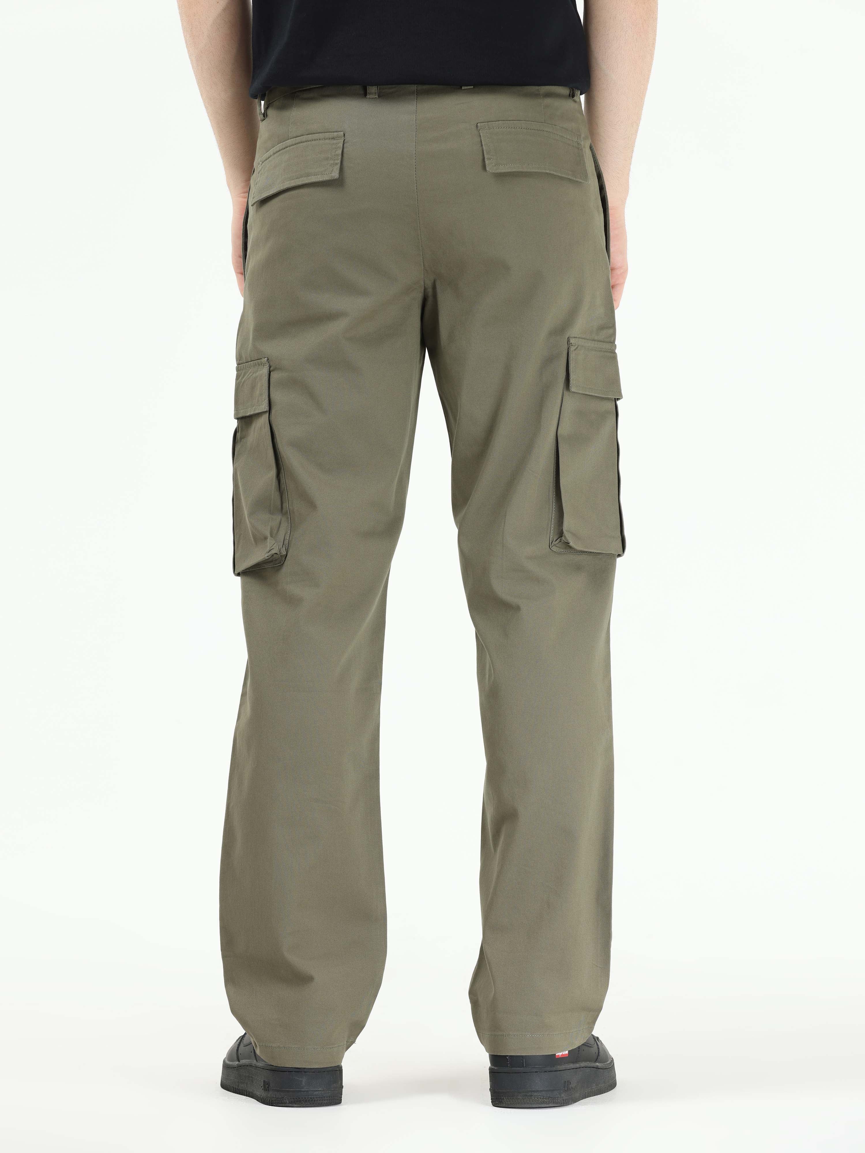 Olive Green Balloon Cargo Pants For Women - Shop the Latest Trend! -  Nolabels.in