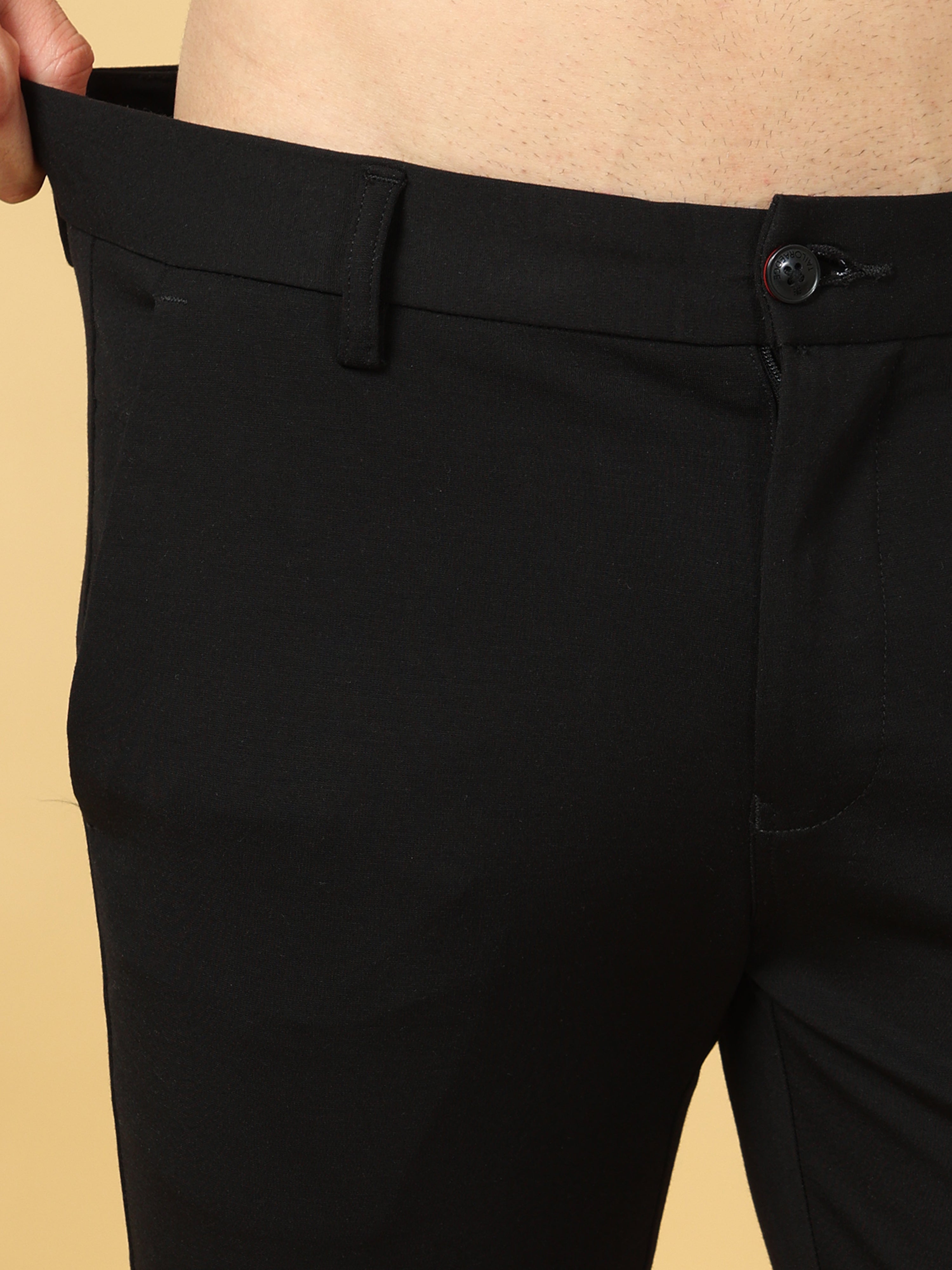 Super Stretch Black Trouser