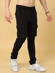 Super Stretch Black Cargo