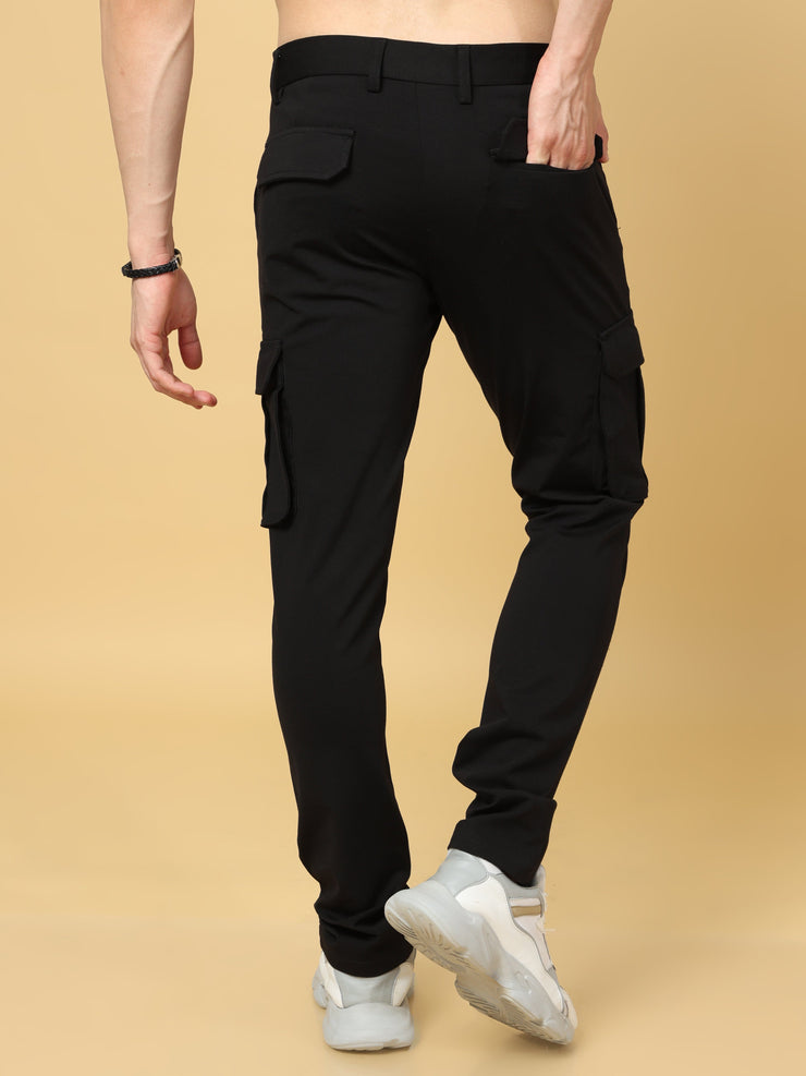 Super Stretch Black Cargo