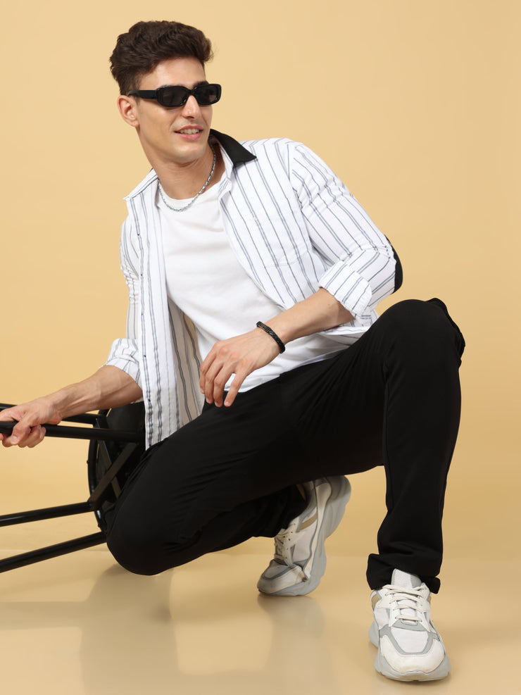 Super Stretch Black Cargo