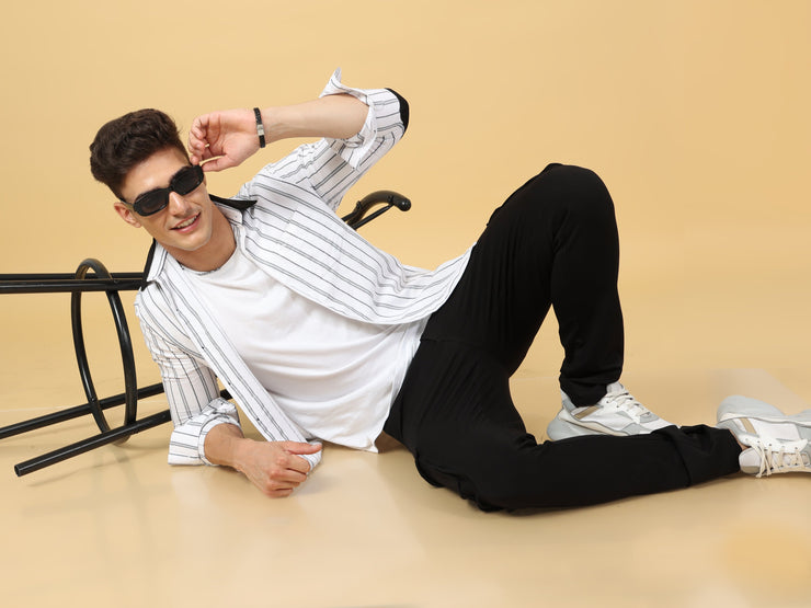 Super Stretch Black Cargo