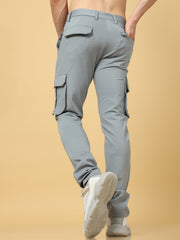 Super Stretch Smoke Grey Cargo