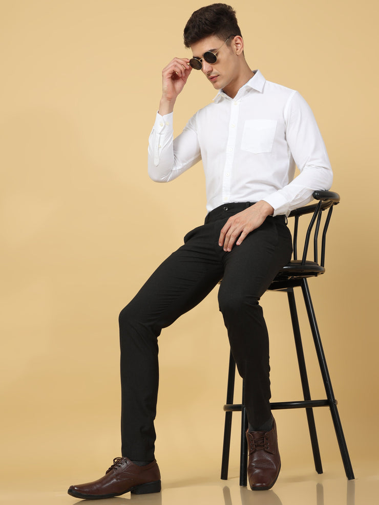 Essential Black Sleek Formal Trouser