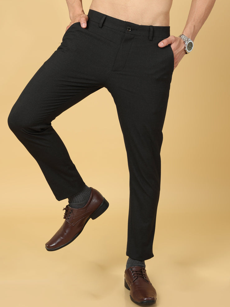 Essential Black Sleek Formal Trouser