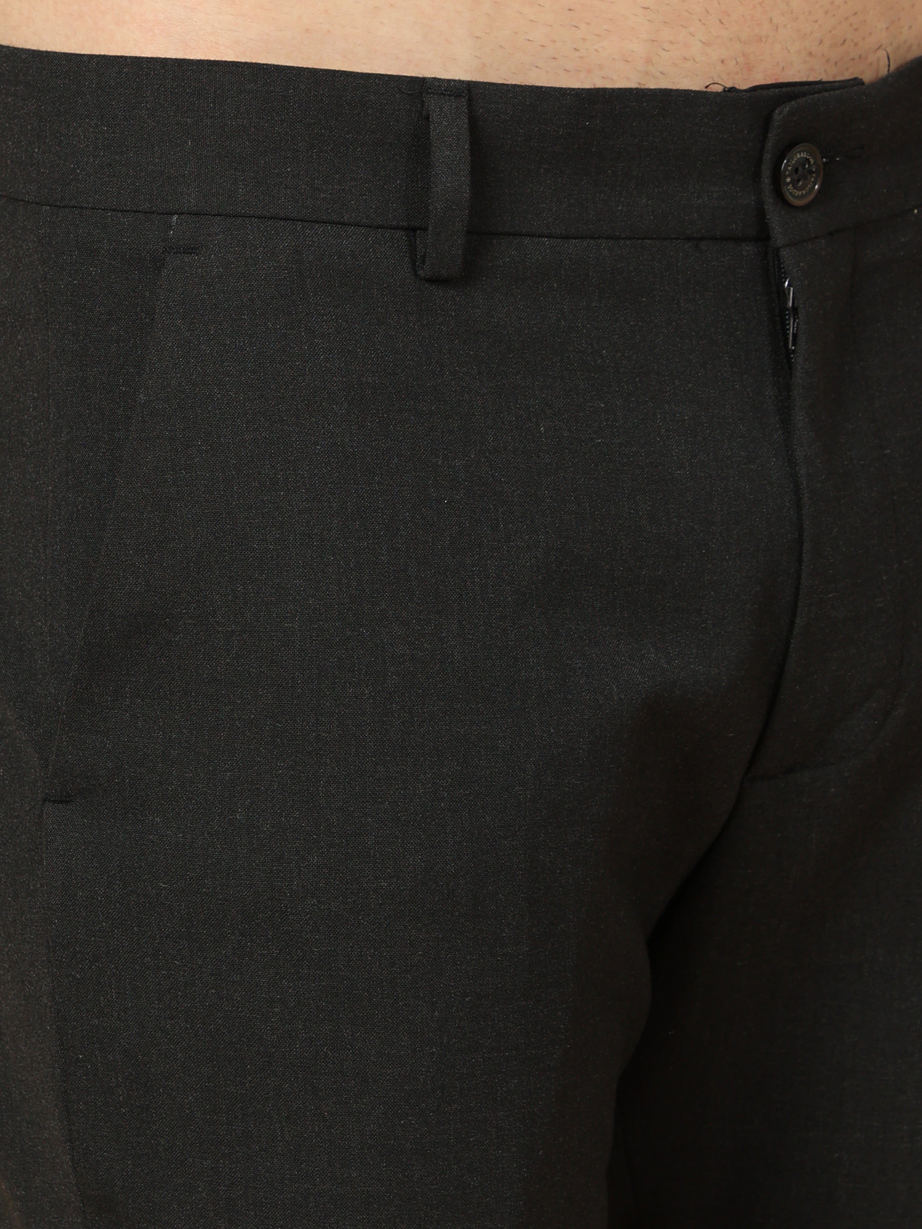 Essential Black Sleek Formal Trouser