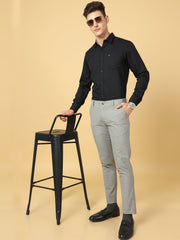 Essential Light Grey Sleek Formal Trouser