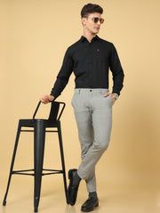 Essential Light Grey Sleek Formal Trouser